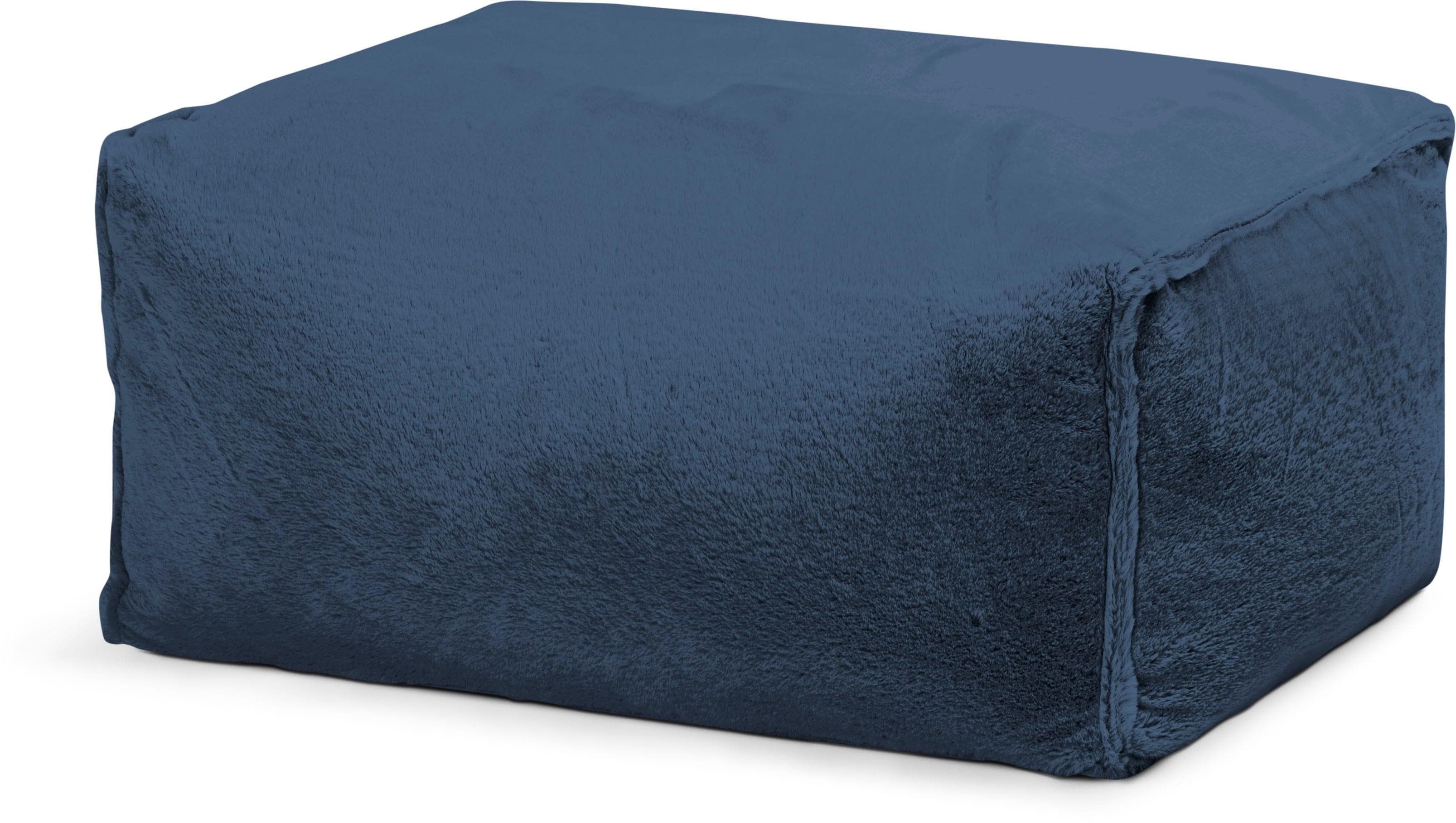 MAGMA Sitzsack ROLL SOFTY Polyester Bezug Blau