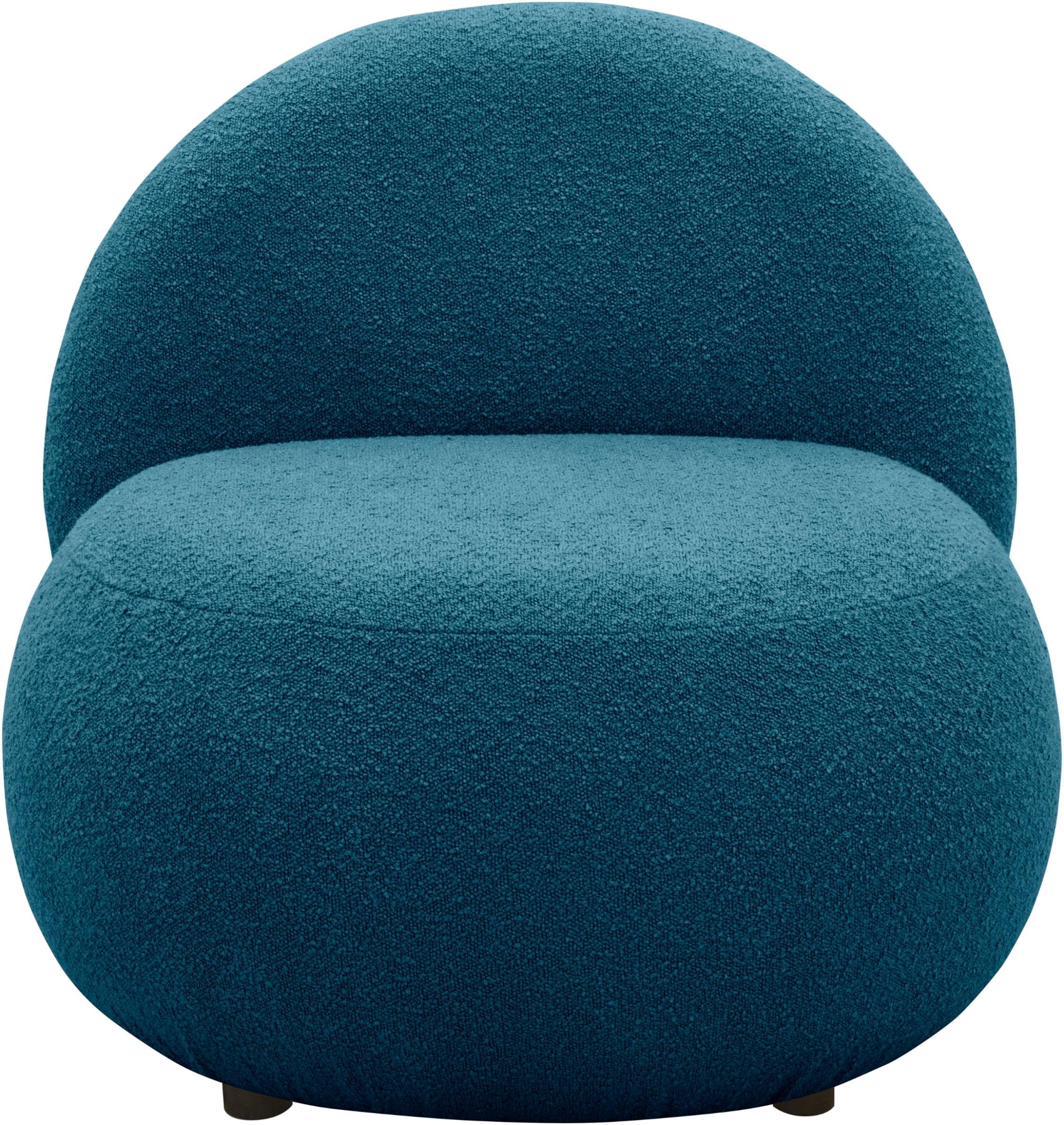 Bouclé- oder Fell Cocktailsessel - Mithras II - Kurze Lieferzeit