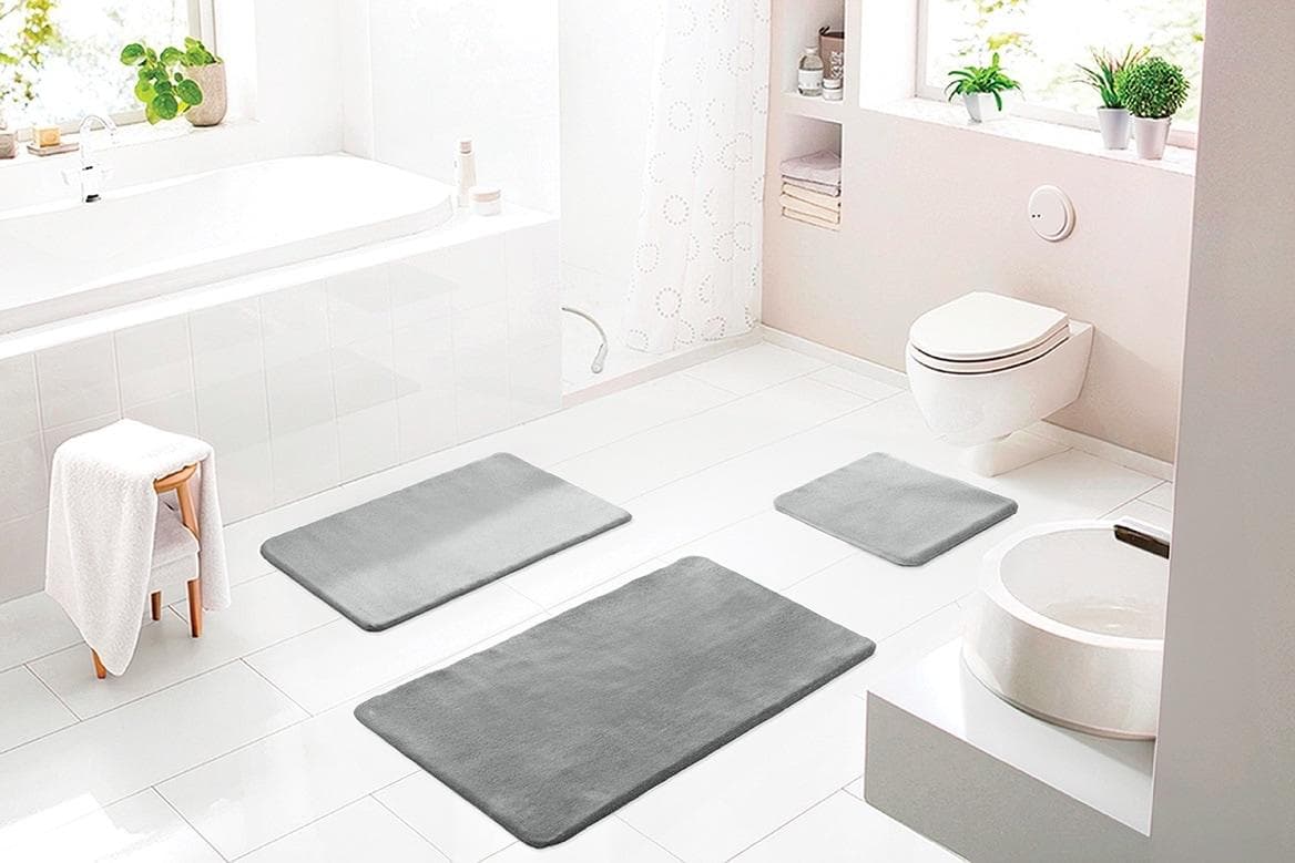 Batex Lana Badematte: Rutschhemmend, Fußbodenheizungsgeeignet, Polyacryl