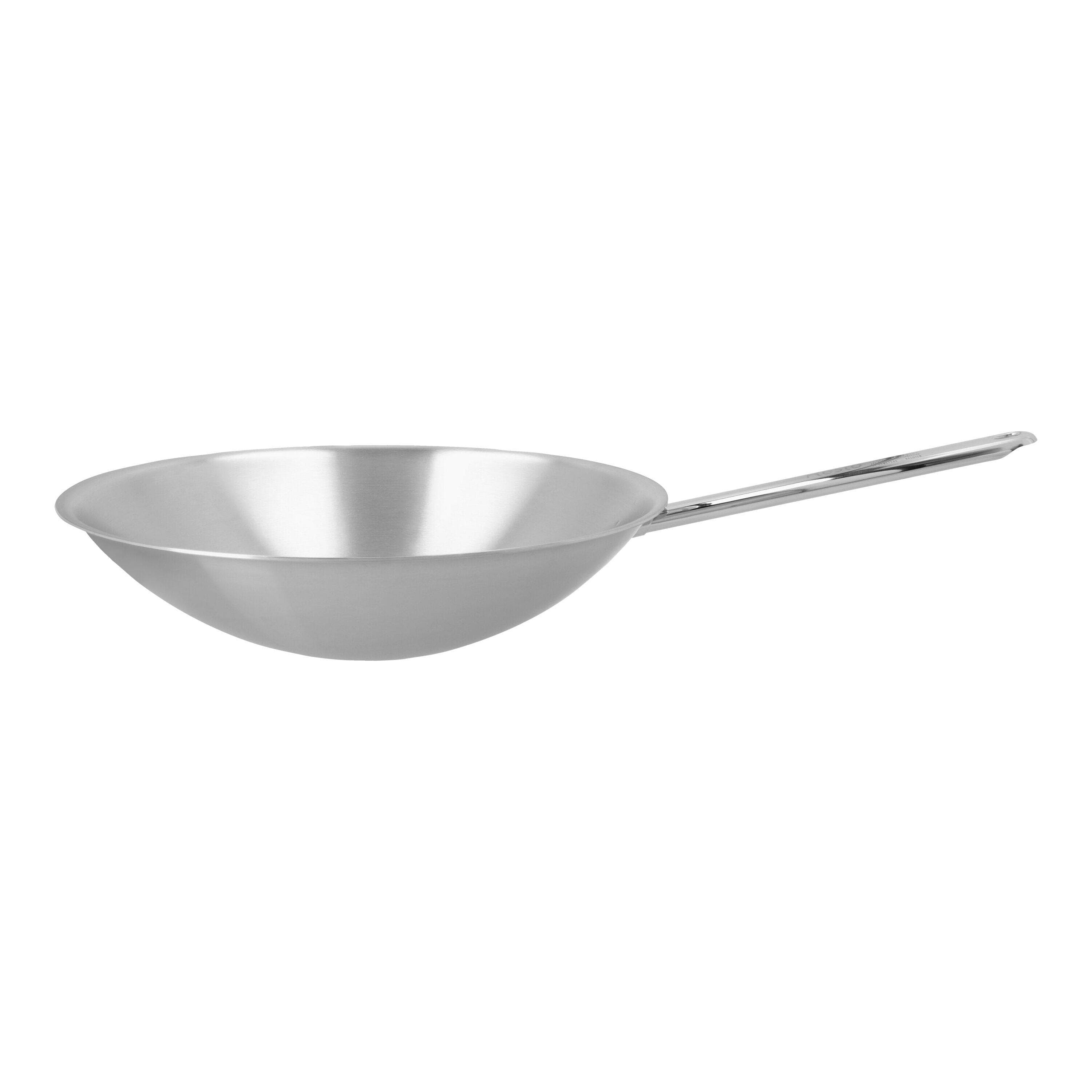 Demeyere Resto 3 Wok runder Boden 36 cm Edelstahl
