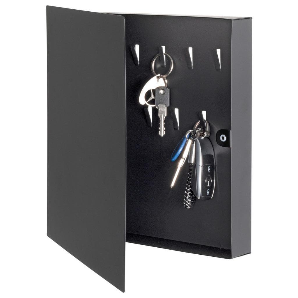 OTTO HAKU Schlüsselkasten DUNJA Schwarz Metall mit 9 Schlüsselhaken