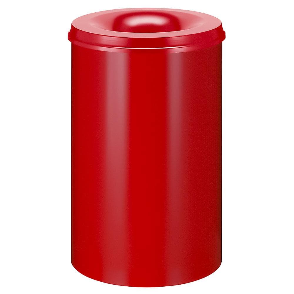 V-Part Feuerlöschender Papierkorb 110 Liter offen Rot
