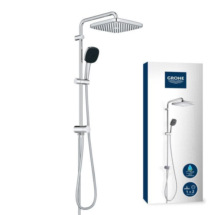 Grohe Vitalio Comfort 250 Flex Duschsystem Chrom
