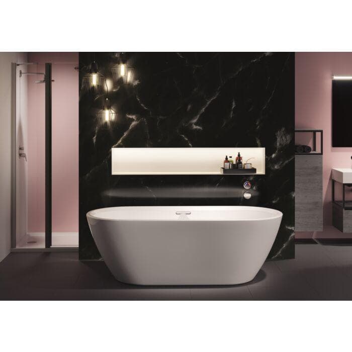 Riho Inspire freistehende Badewanne 180x80cm Weiß