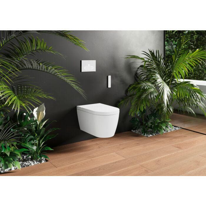 Duravit SensoWash Starck f Pro Kompakt Dusch-WC mit Fernbedienung