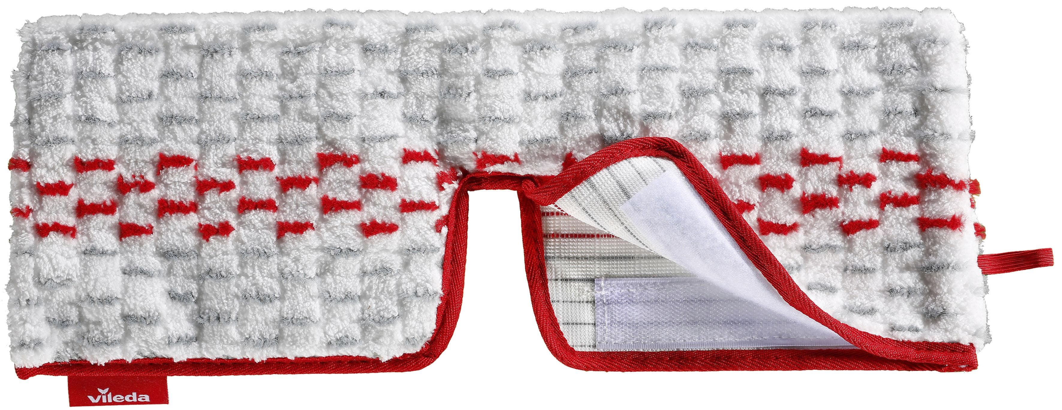 Wischbezug VILEDA 1·2·SPRAYmax Rot/Weiß Mikrofaser