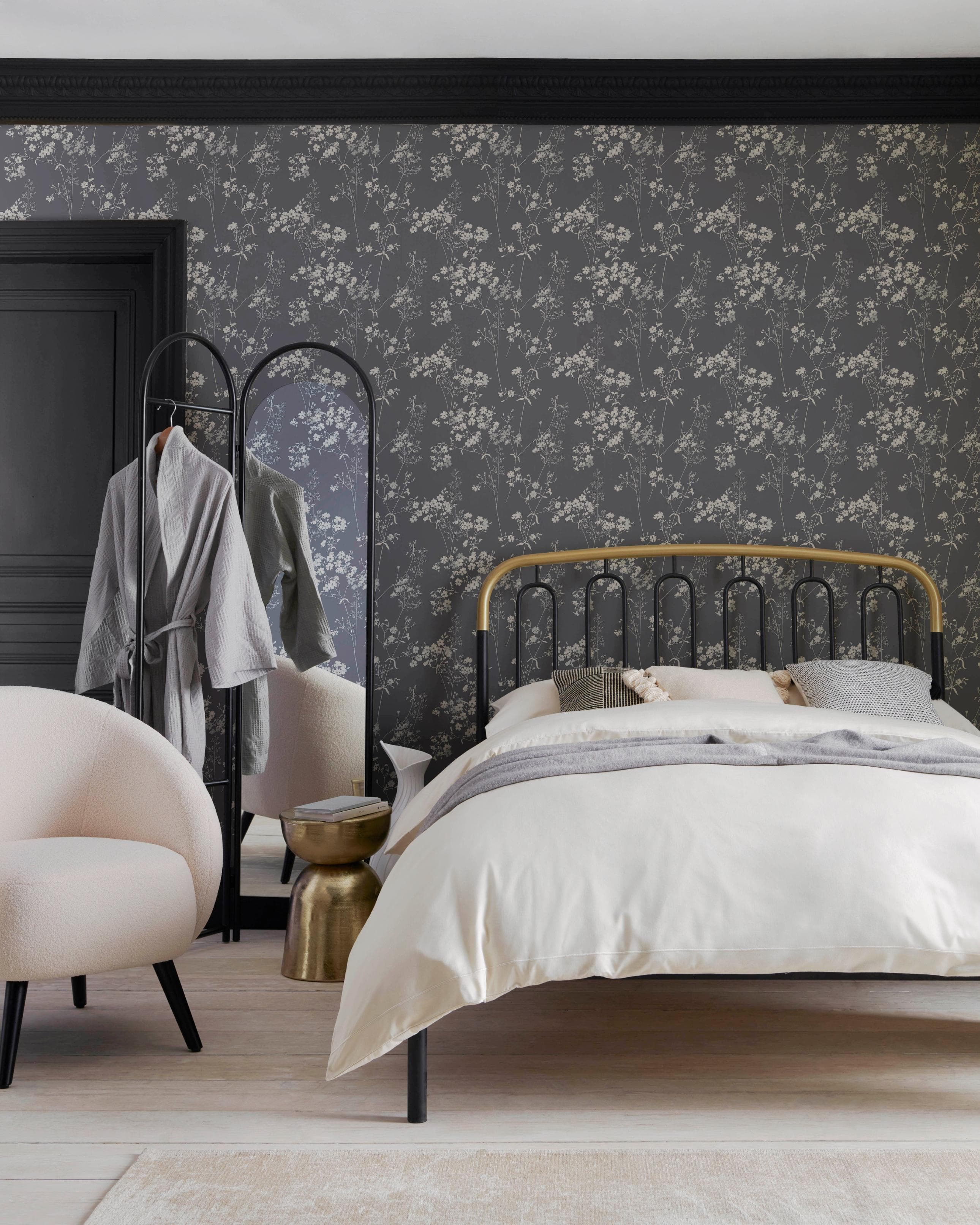 Next Vliestapete Blatt Blau