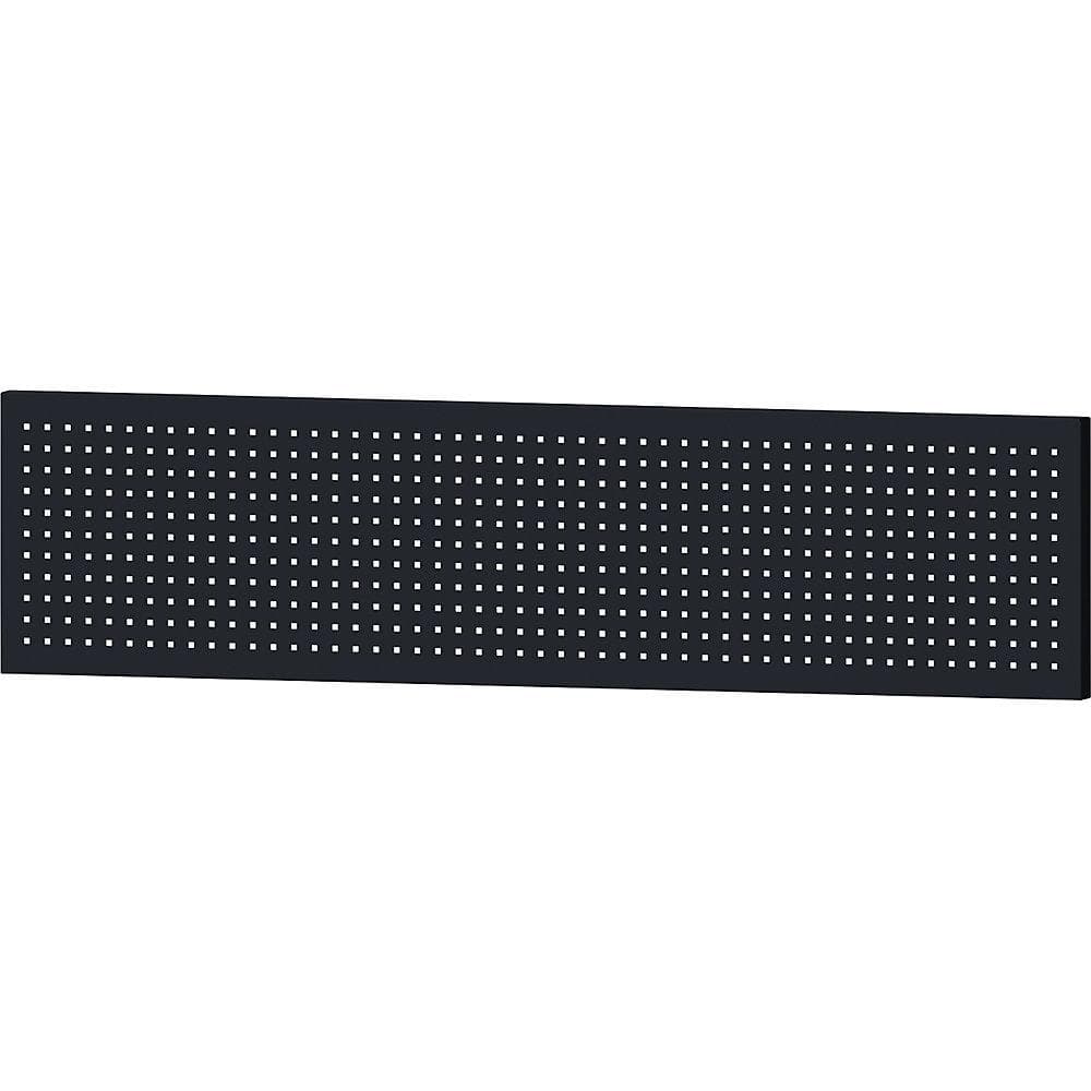 ANKE Lochwand 2000x500 mm Stahl schwarz magnetisch
