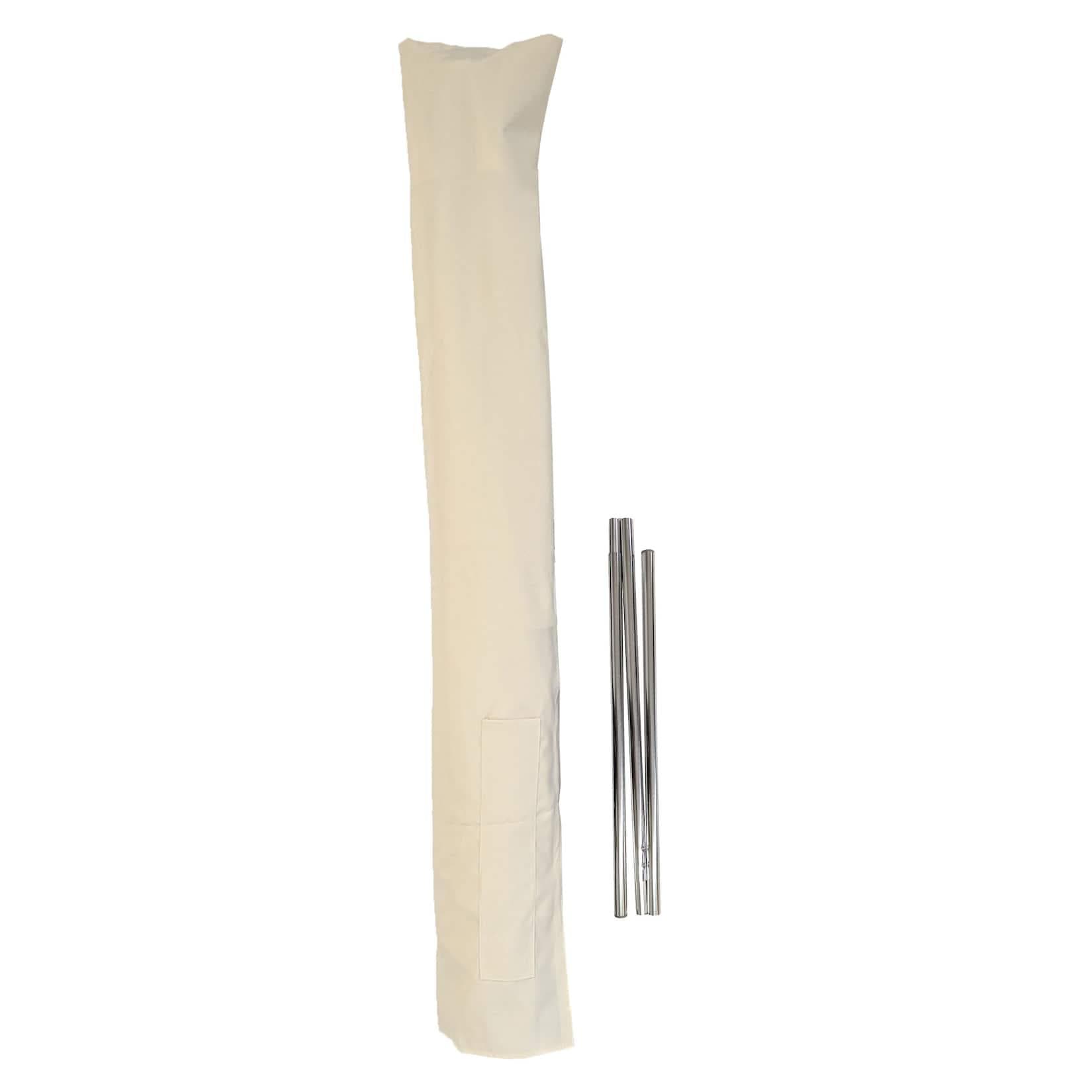 MCW Schutzhülle Sonnenschirm Polyester 240g/m² Creme