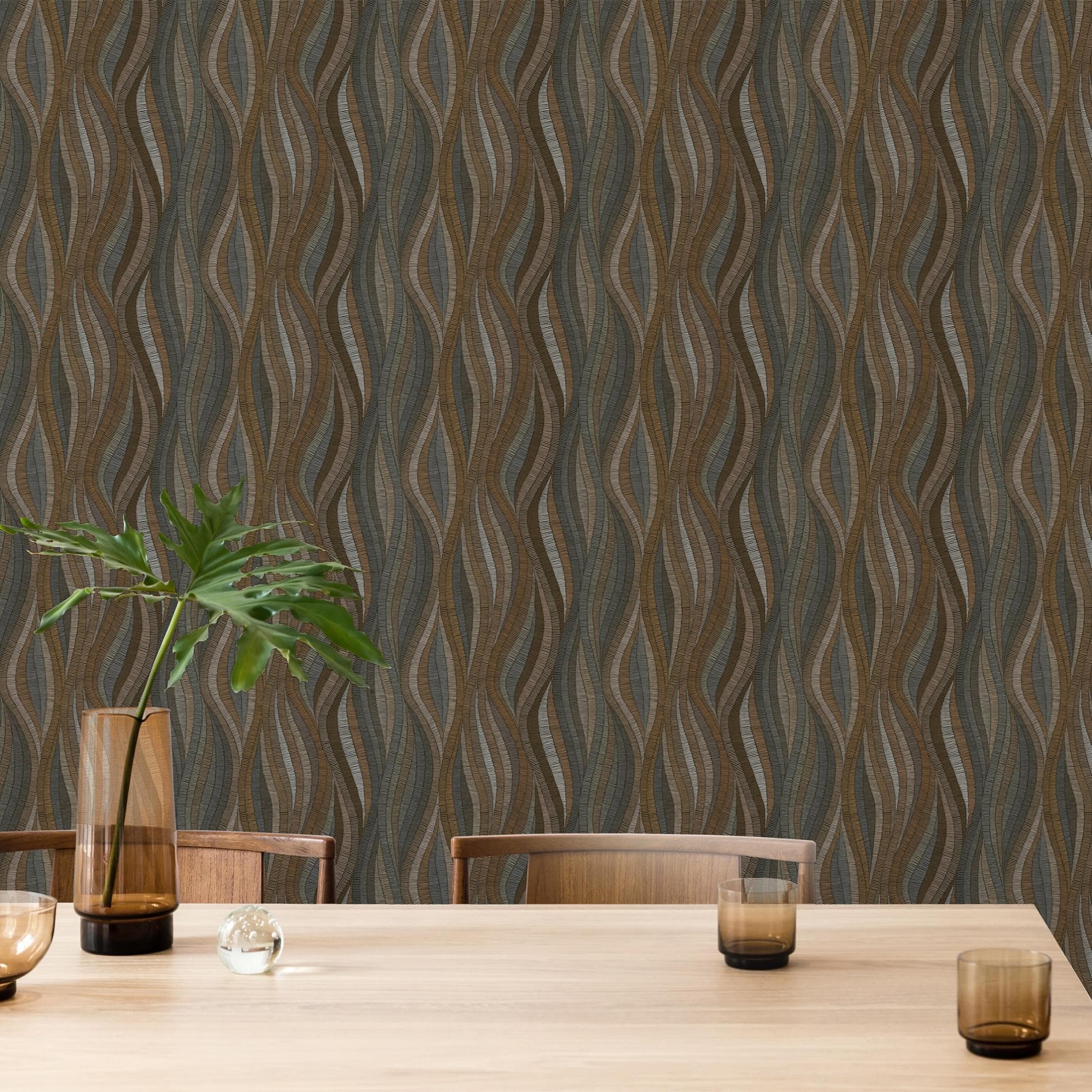 Sublime Vliestapete AZIZA Bunt Organische Optik