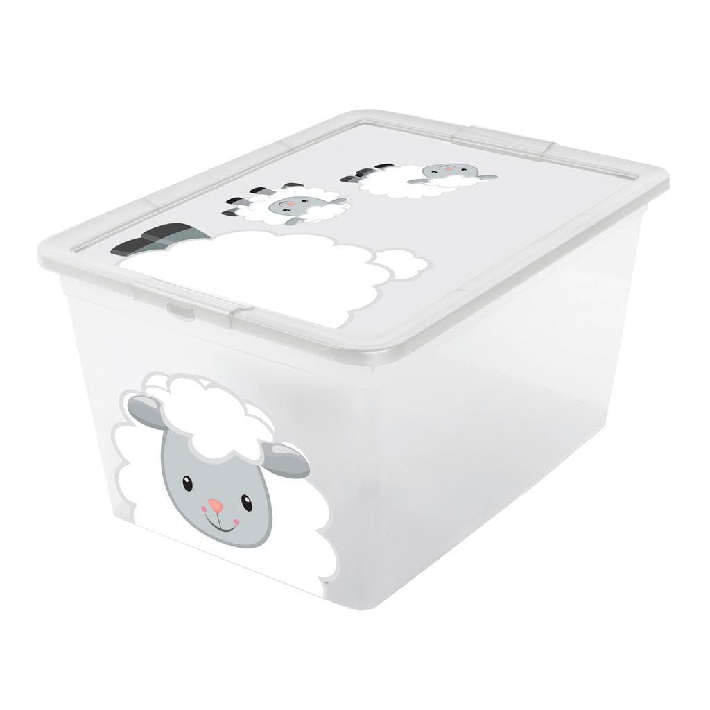 My Baby Lou Spielzeugbox Molly Transparent Kunststoff Schaf