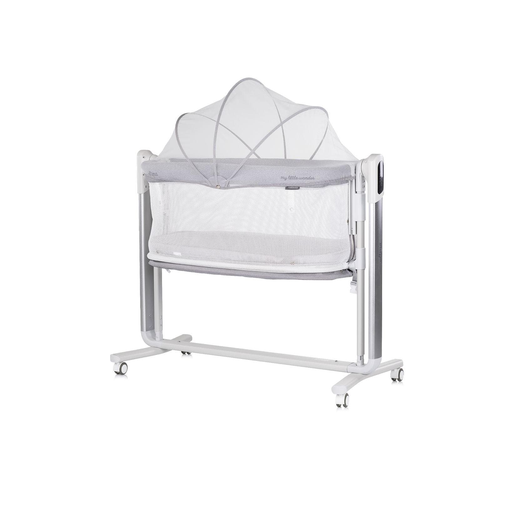 Chipolino Babywiege elektrisch Ultima Beistellbett Schaukelfunktion Musik Timer