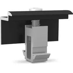 K2 DomeClamp Endklemme Schwarz Set 30-50