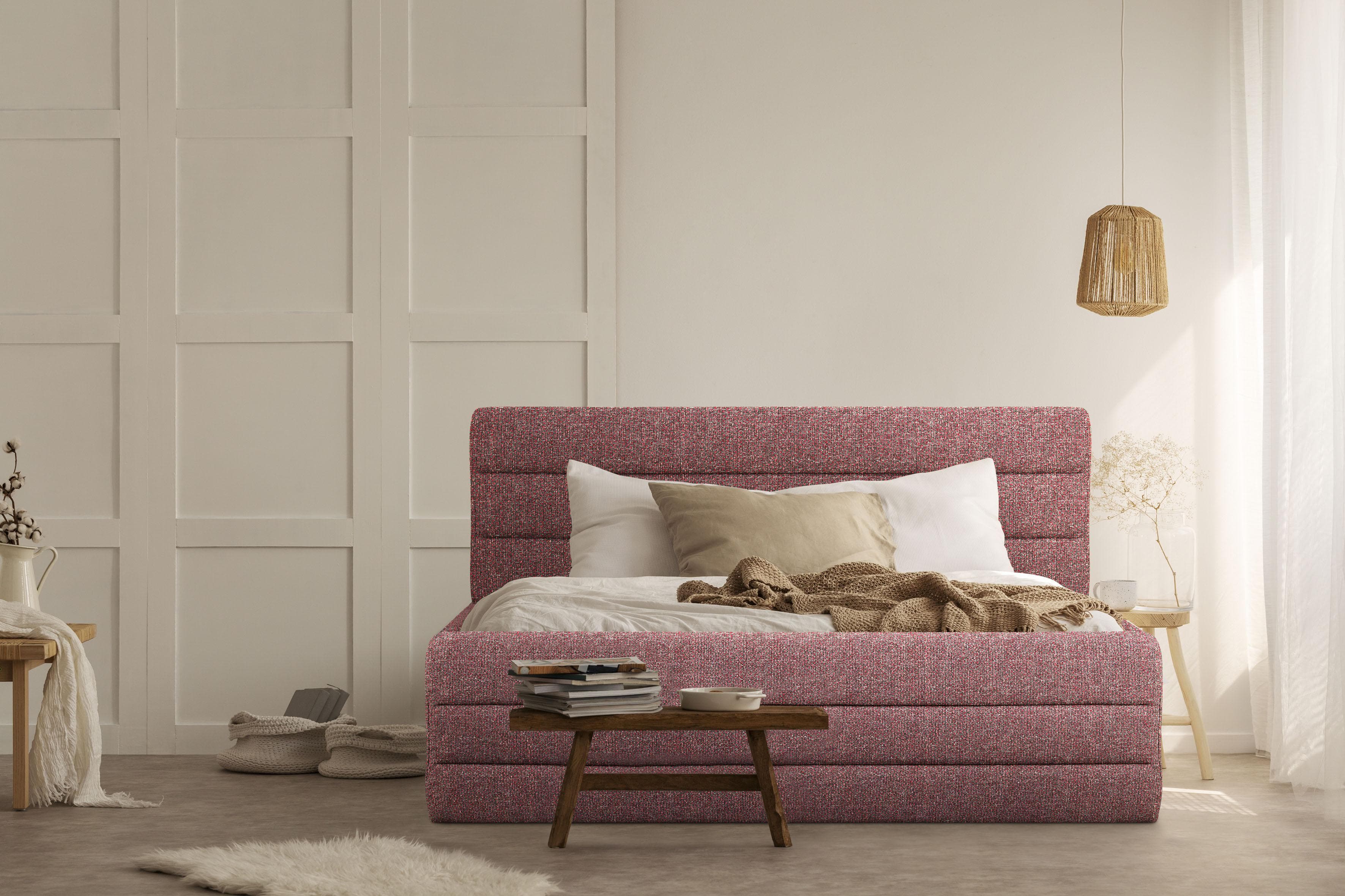 Polsterbett mit Quernaht - Gemütlicher Schlafkomfort