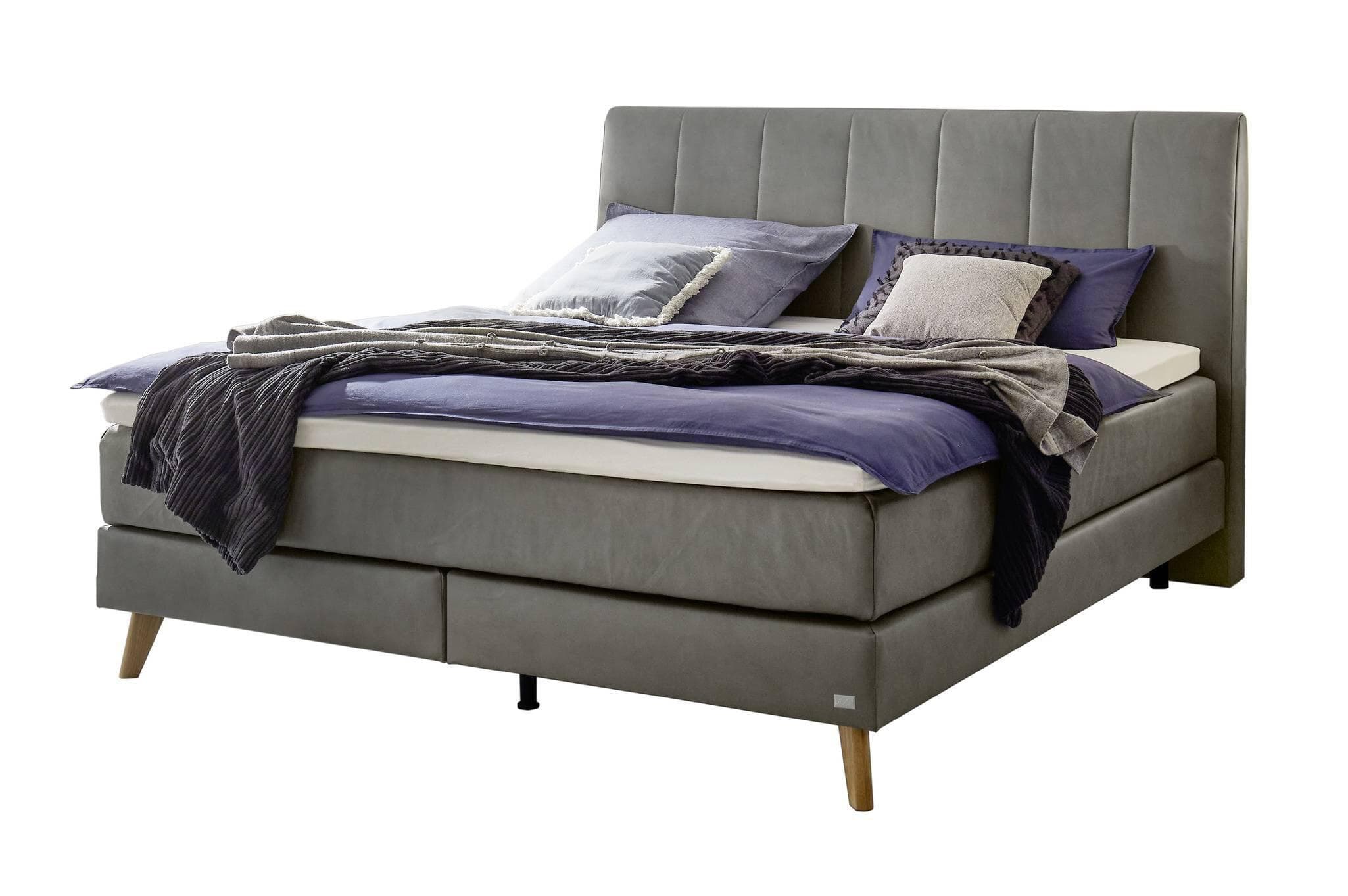 Boxspringbett HASENA FERNANDA mit Topper und Matratze