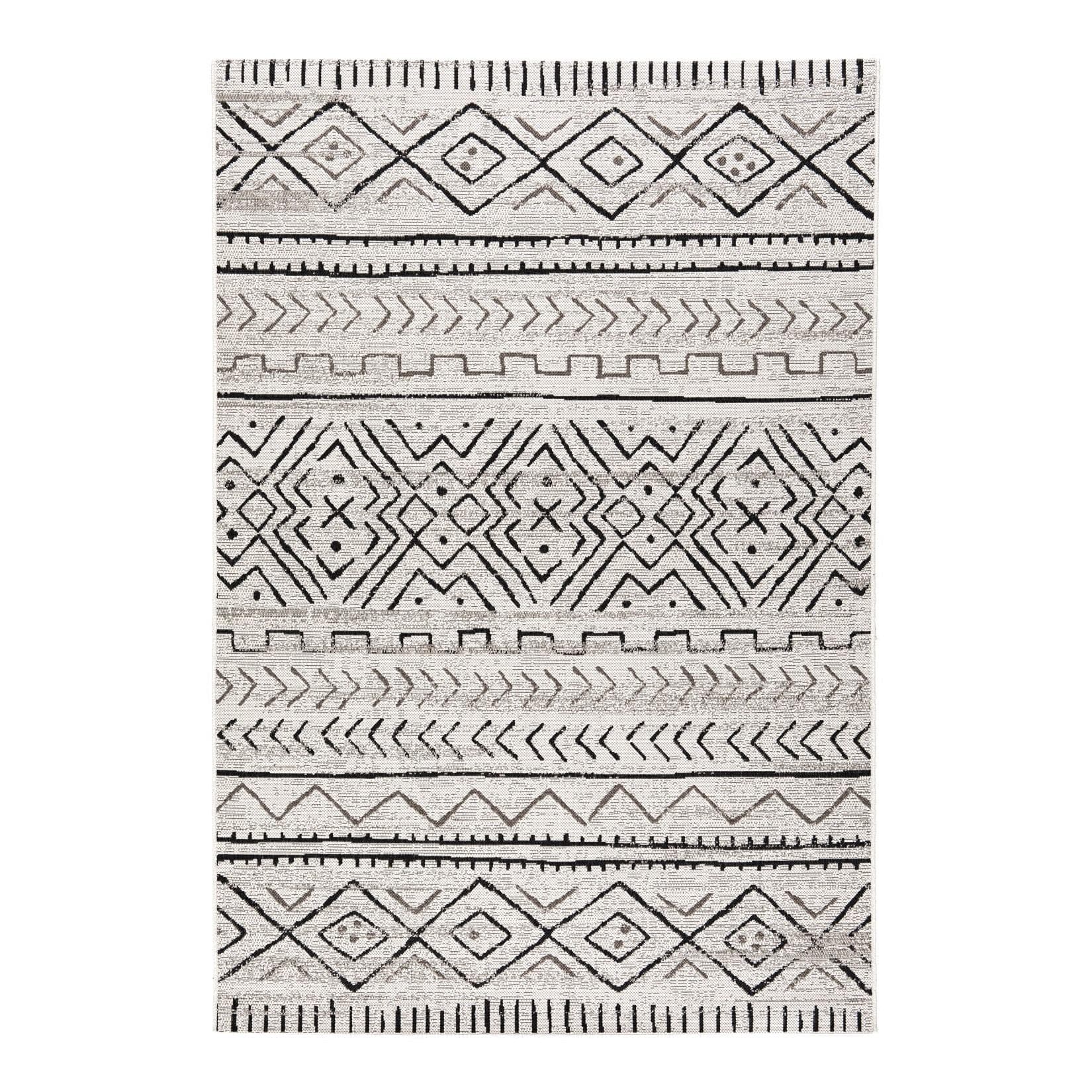 Karat Wohnteppich Aztec Grau