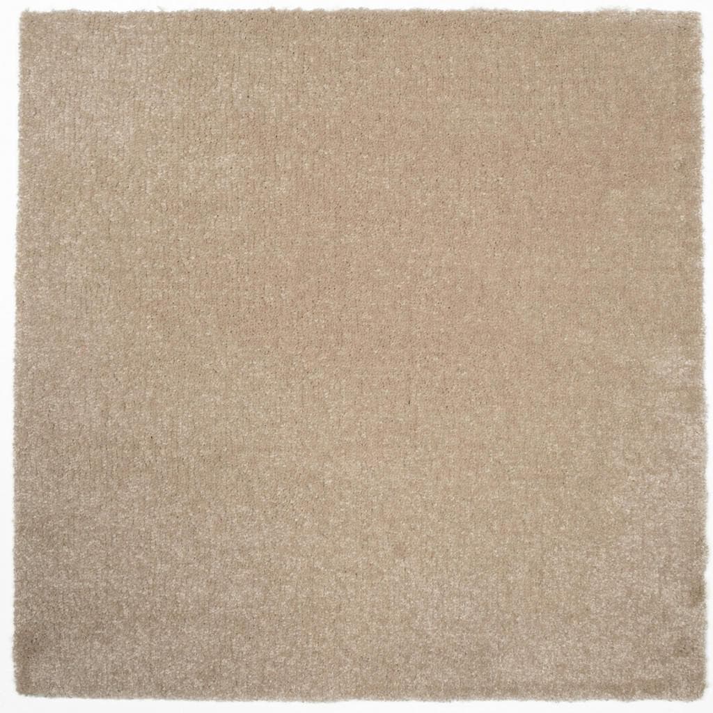 Teppichfliese Beige Textil quadratisch 50x50 cm Blauer Engel
