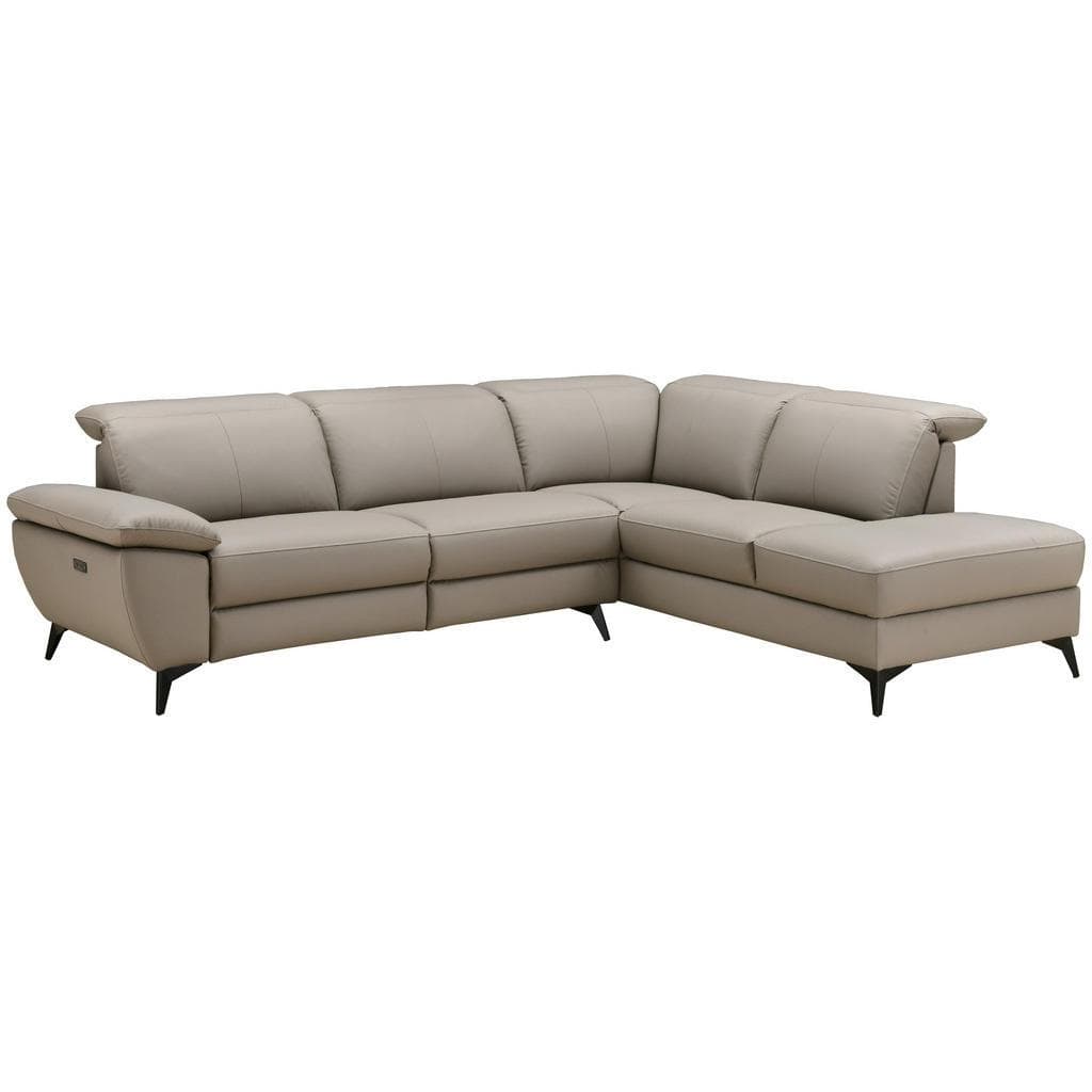 Xora Ecksofa Taupe 4-Sitzer mit Relaxfunktion