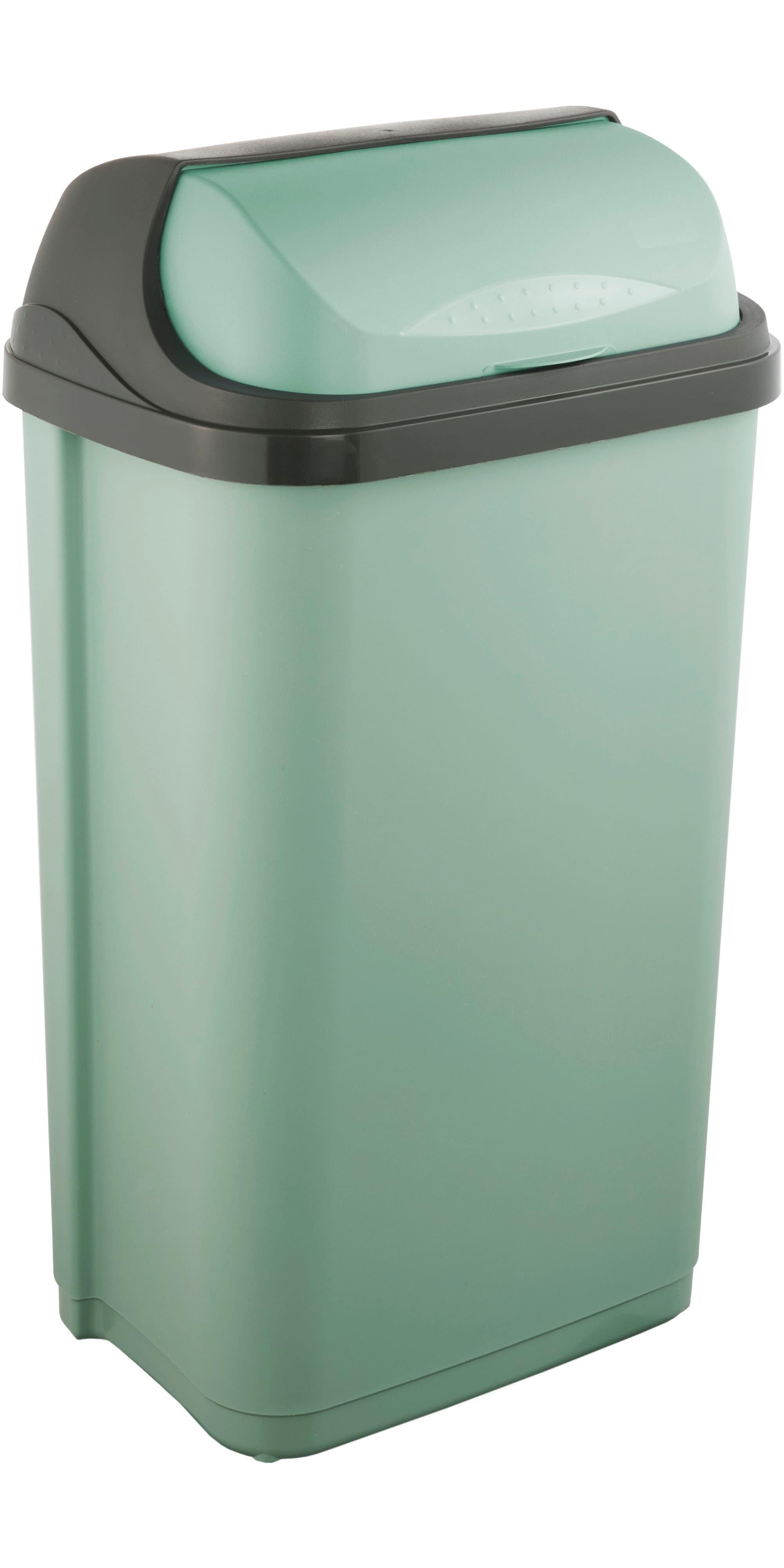 Mülleimer KEEEPER "rasmus" Abfallbehälter mit Rolldeckel, Grün