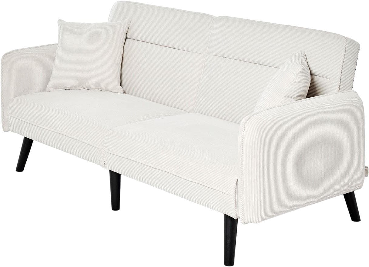 Schlafsofa JAHNKE CHILLAX LINE Weiß Relax- und Schlaffunktion