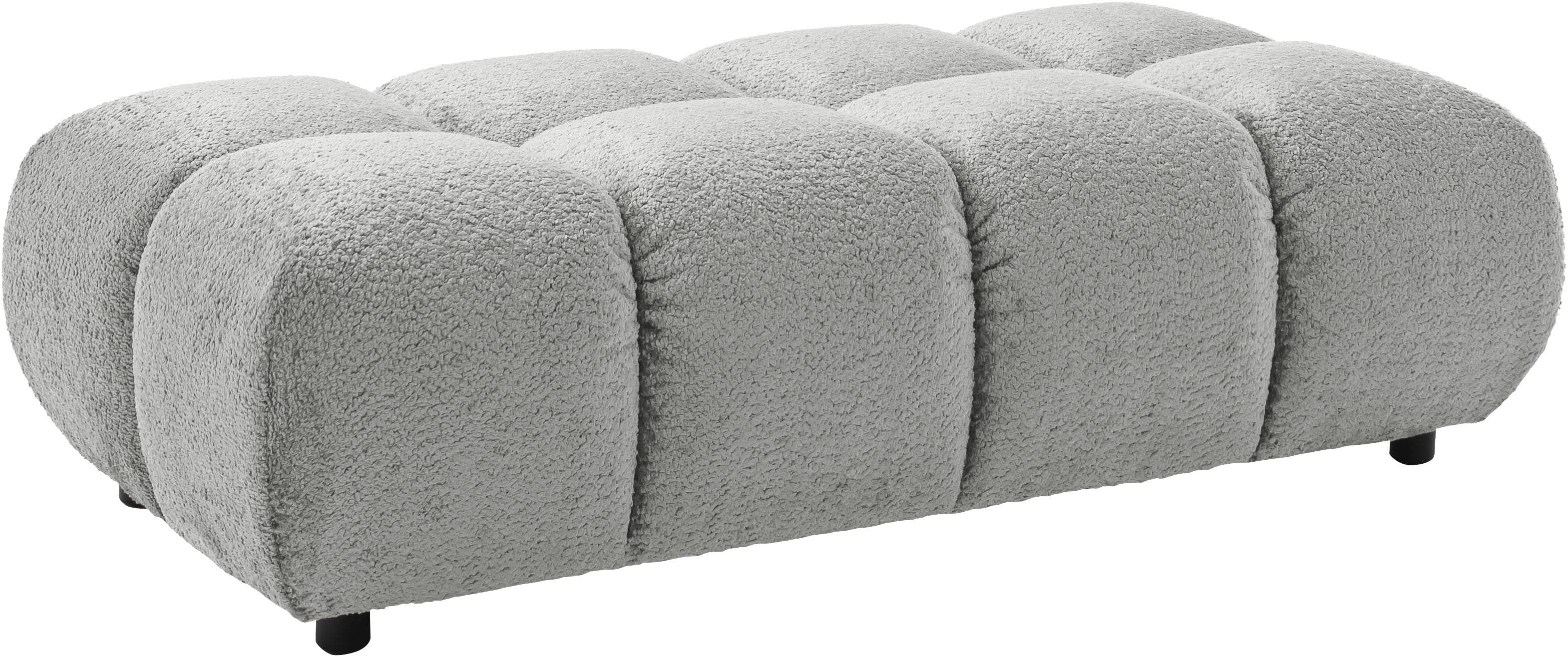 Polsterhocker HOME AFFAIRE Cozy Bubble Light-grey