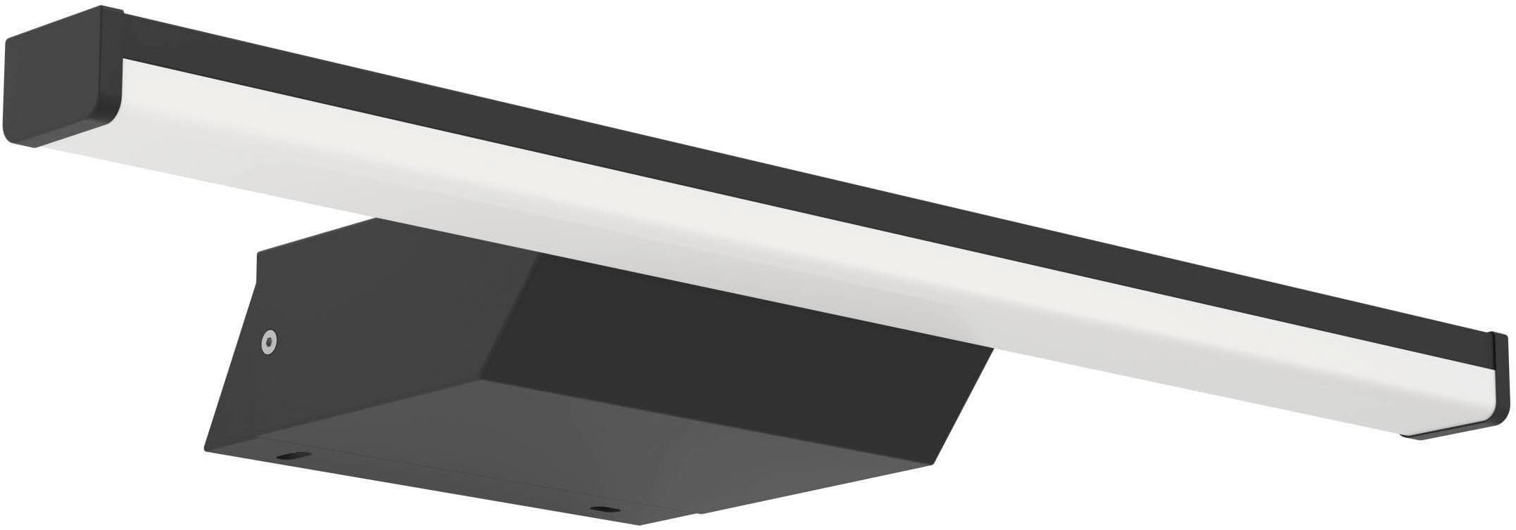 EGLO Spiegelleuchte Regello-Z ZigBee 3.0 Bad Wandlampe IP44 Schwarz