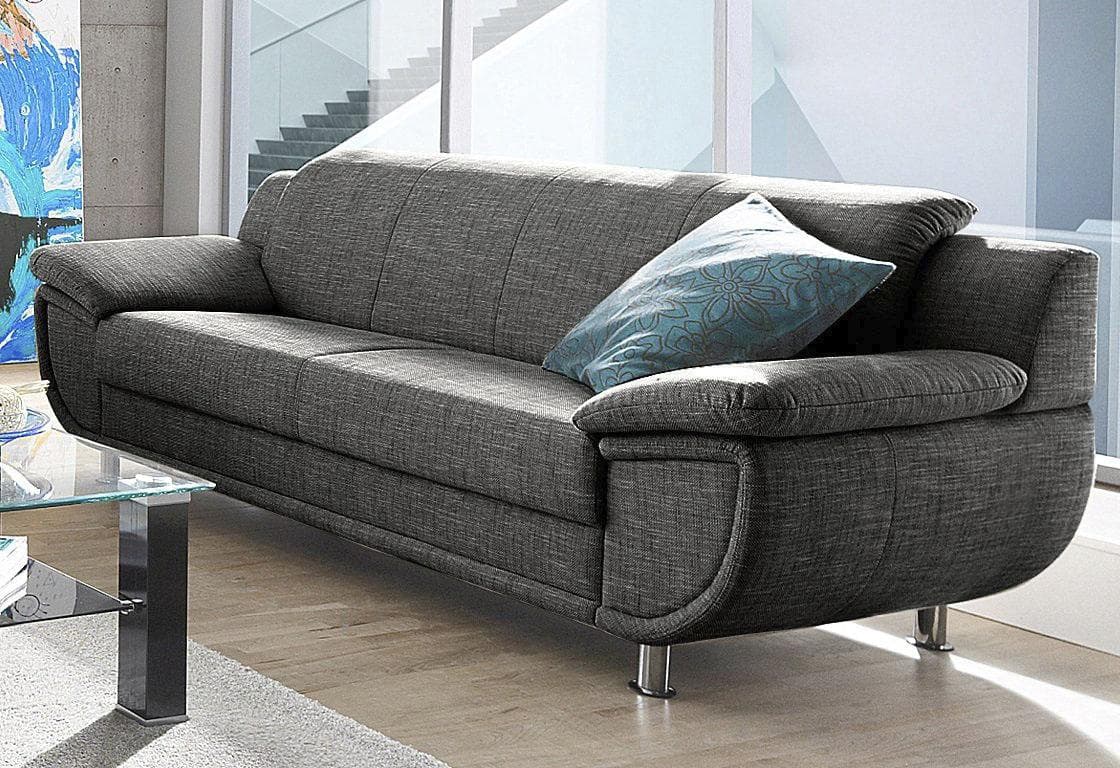 TRENDMANUFAKTUR Rondo 3-Sitzer Sofa mit breiten Armlehnen