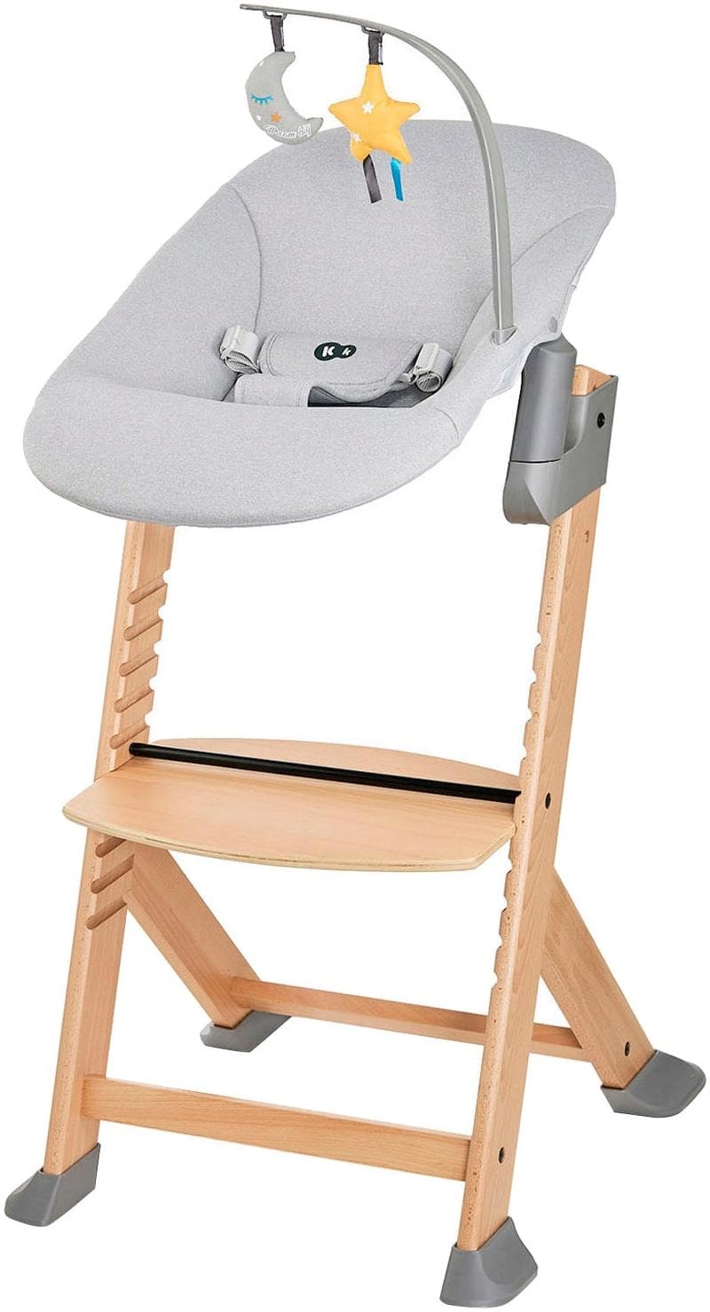 Kinderkraft Kombihochstuhl Set ENOCK + CALMEE Beige Grau
