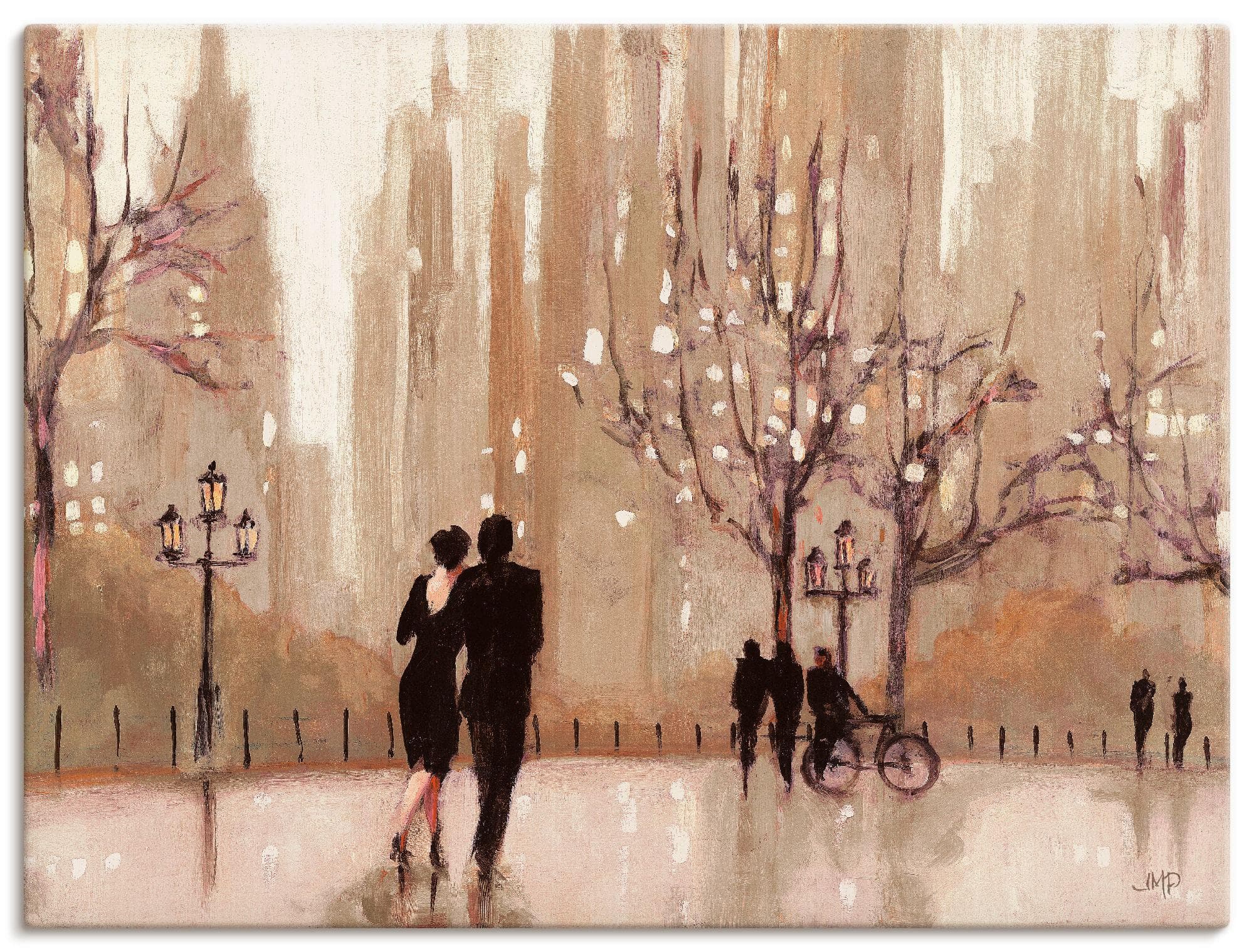 Wandbild Natur Kunst Leinwand Holz 120x90 cm