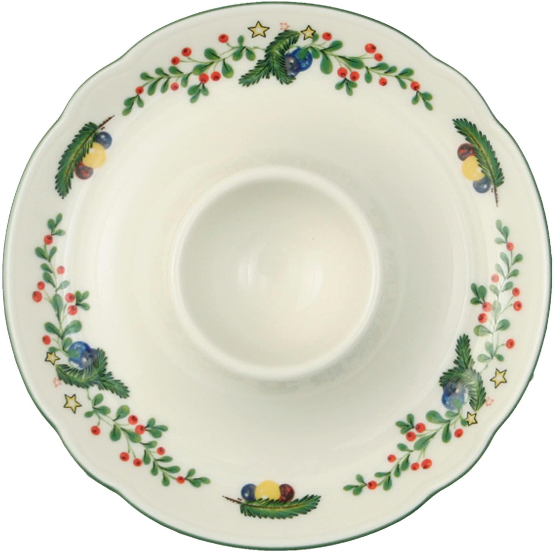 SELTMANN WEIDEN Eierbecher Marieluise Weihnachten Bunt Porzellan