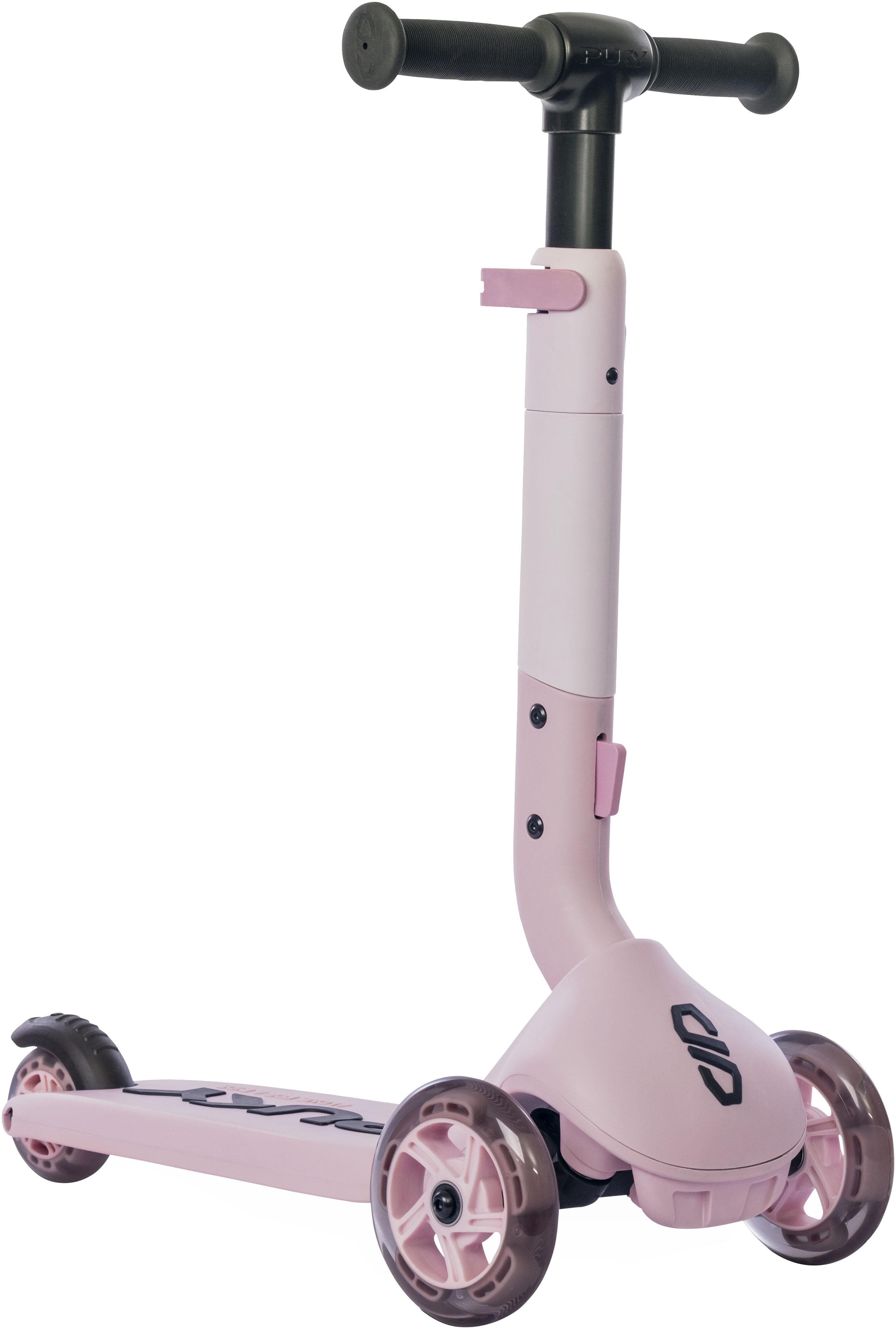 PUKY PUSH Kinderroller Lila Raspberry 3-Rad Roller ab 2 Jahren
