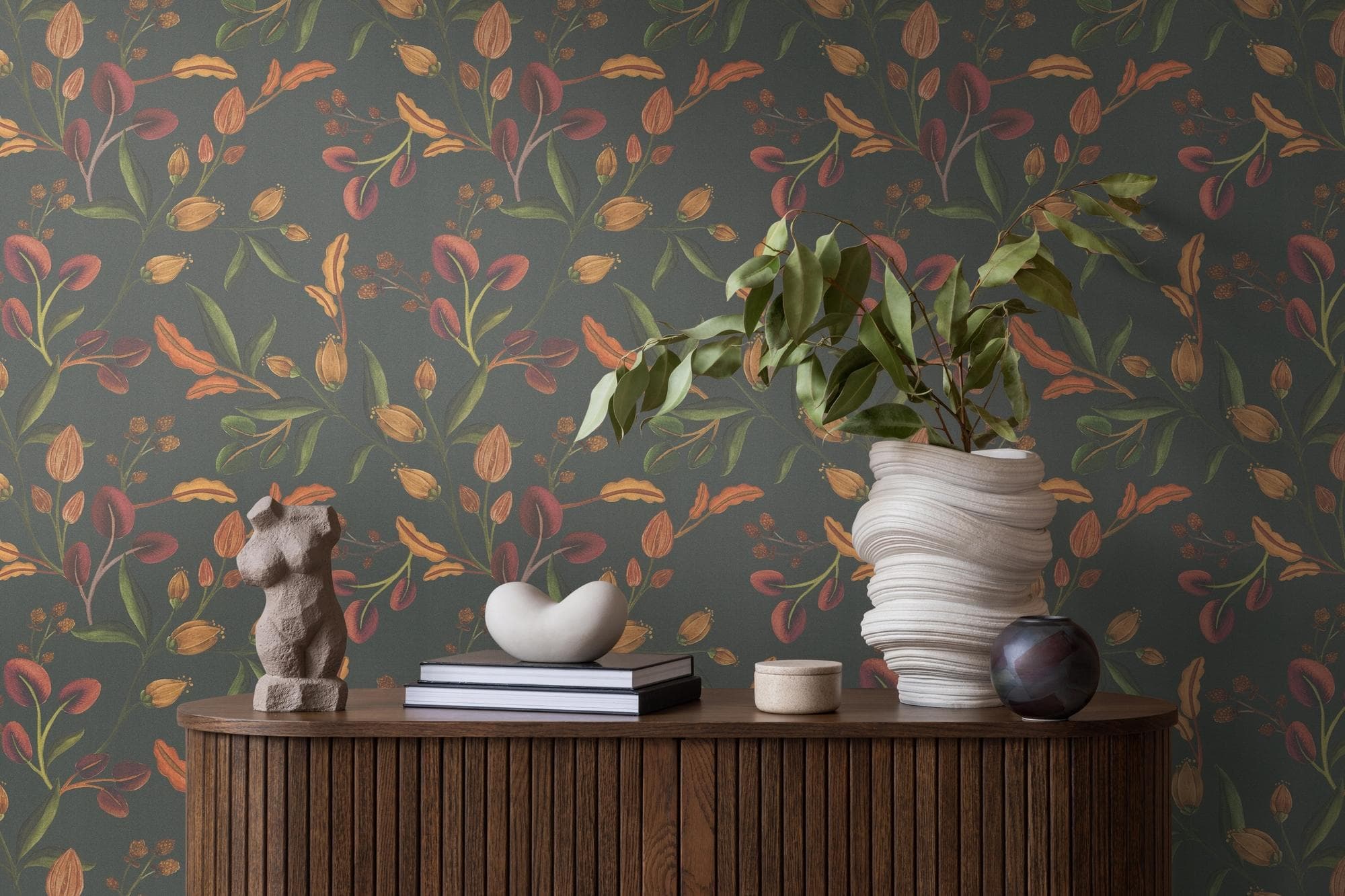 Vliestapete LIVING WALLS Streifentapete Klassisches Streifenmuster Matt Braun