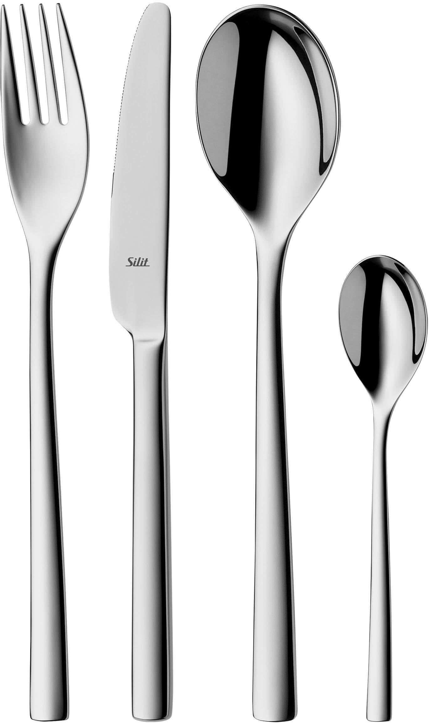 Besteck-Set SILIT Trend 24-tlg. Edelstahl 18/10