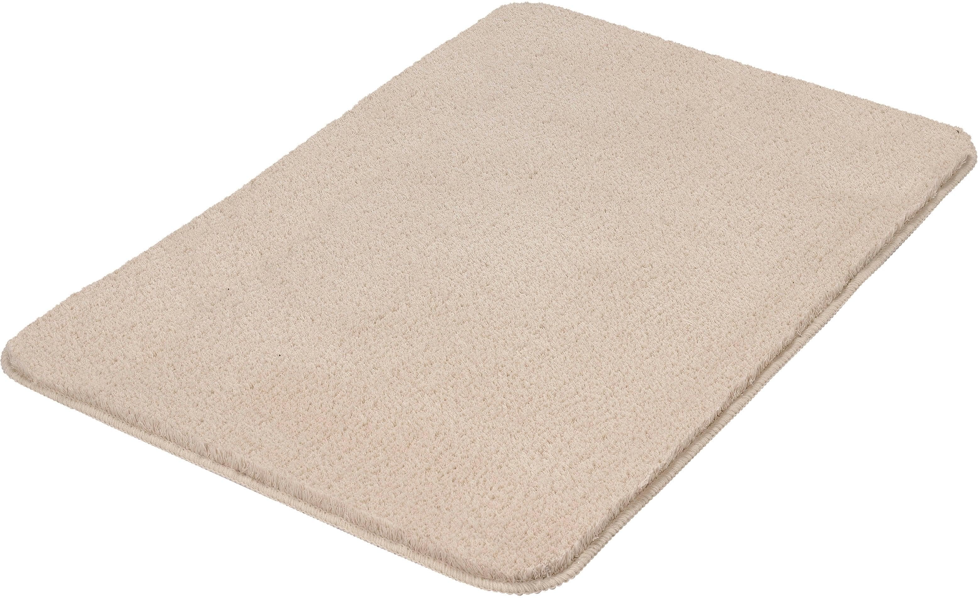 Kleine Wolke Badematte Marco Sandbeige Polyester Rutschhemmend