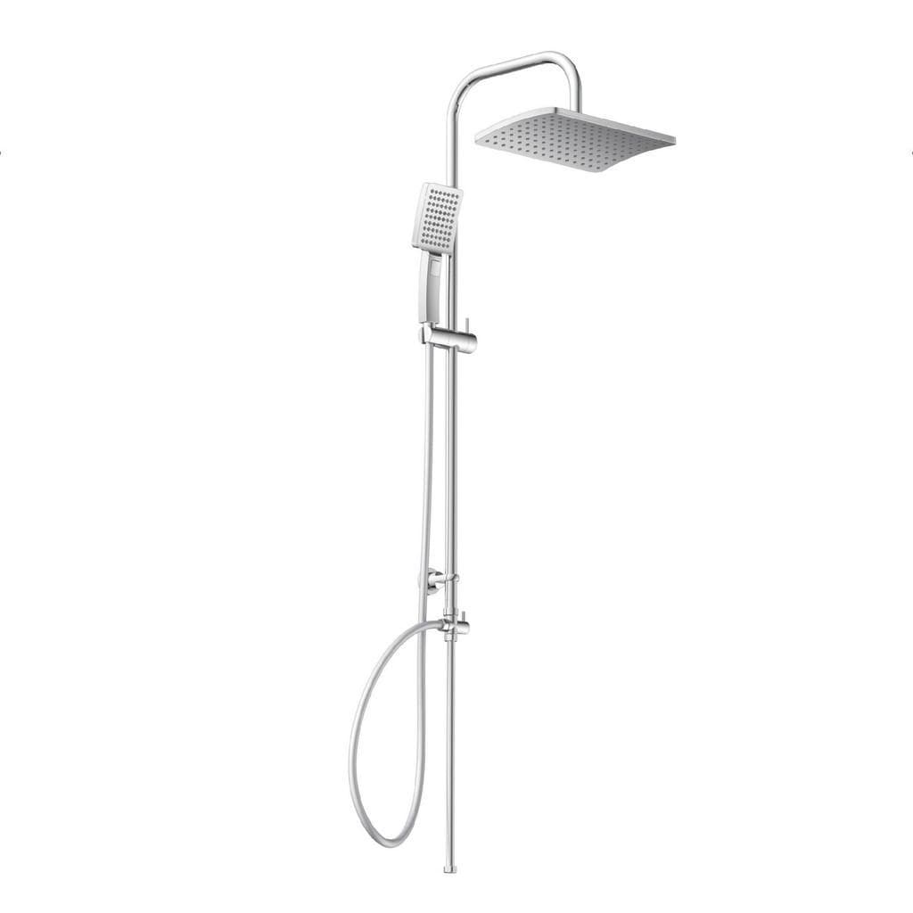 Schütte Brausegarnitur Mallorca 2 in 1 Duschsystem mit Wasserspardichtung