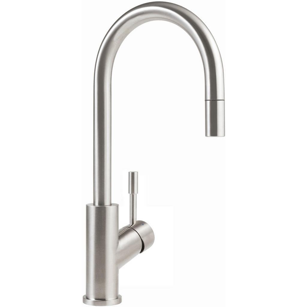 Villeroy & Boch Küchenarmatur Umbrella Flex Edelstahl Keramikkartusche