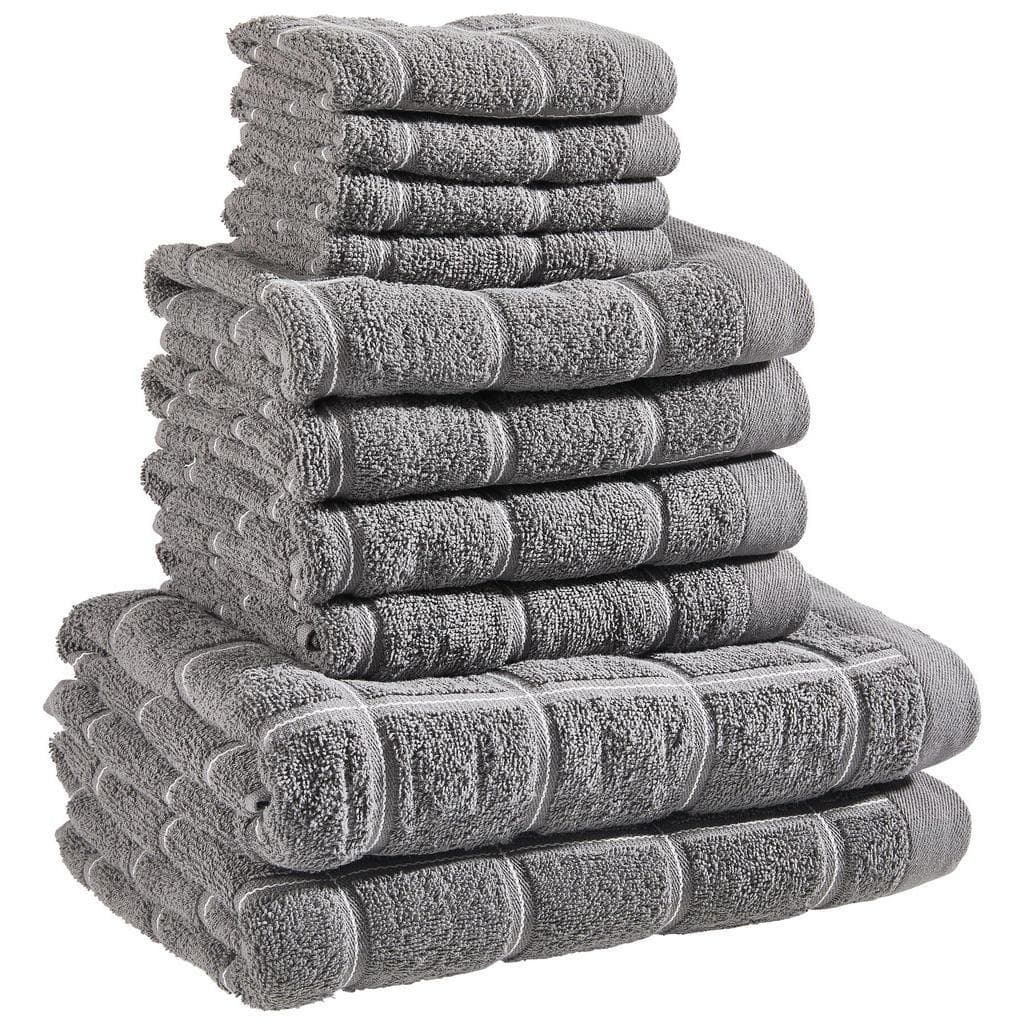 Esposa Frottierset Anthrazit 10-teilig Badtextilien