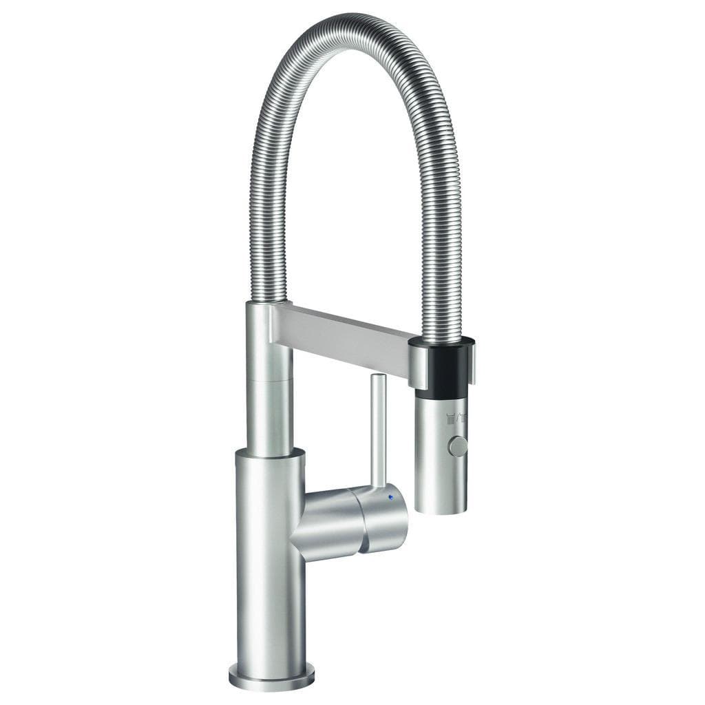 Villeroy & Boch Küchenarmatur Steel Expert Compact Edelstahl