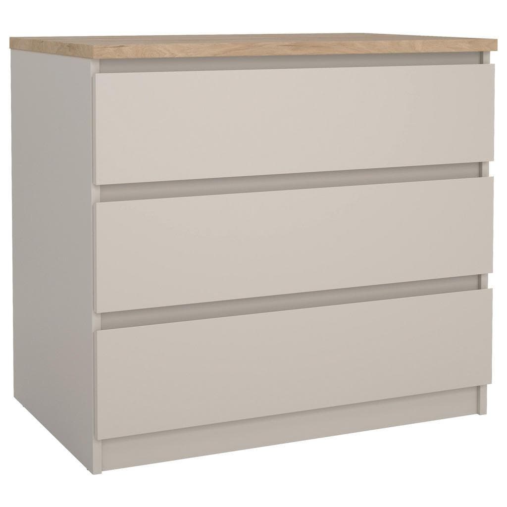Moderne Kommode oder Sideboard aus Eichenholzwerkstoff