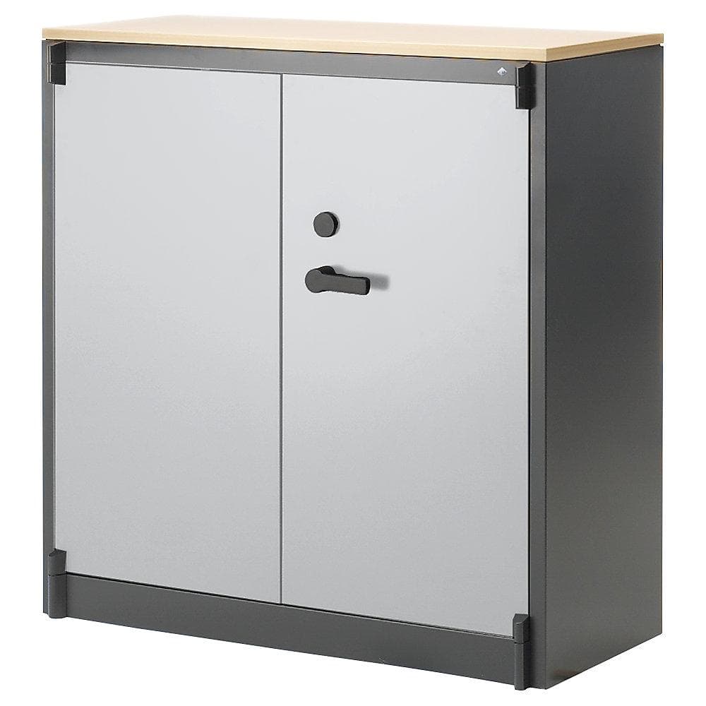 C+P Feuerschutzschrank Certos Schwarzgrau/Lichtgrau