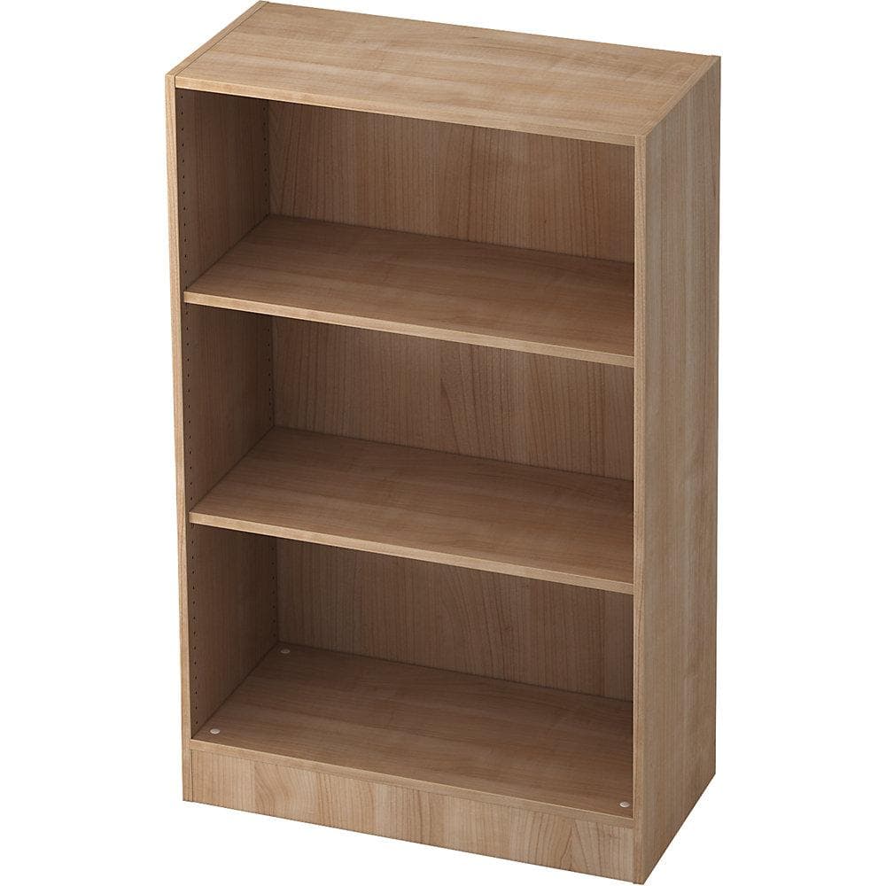 Kaiserkraft Büroregal Nussbaum Dekor 1270 mm Höhe