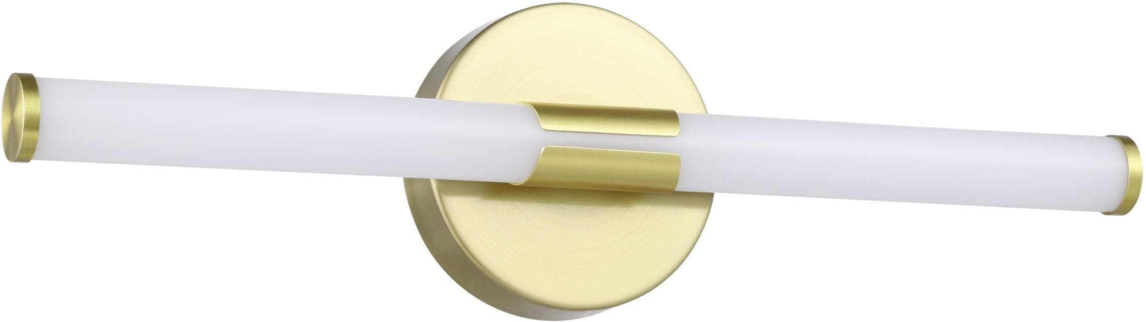 EGLO Spiegelleuchte RAMOLA Messing-gebürstet LED 7,5W IP44