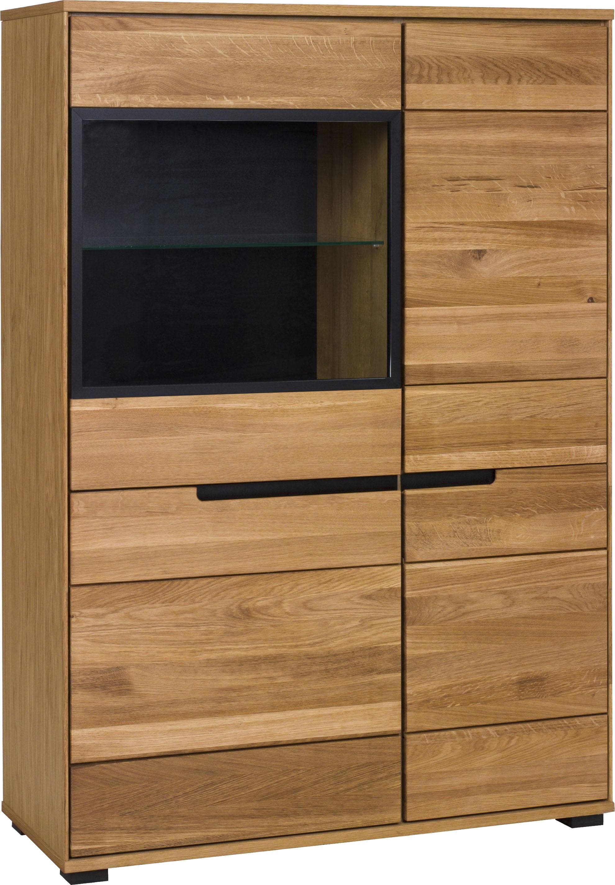 Highboard HOME AFFAIRE Braun mit viel Stauraum