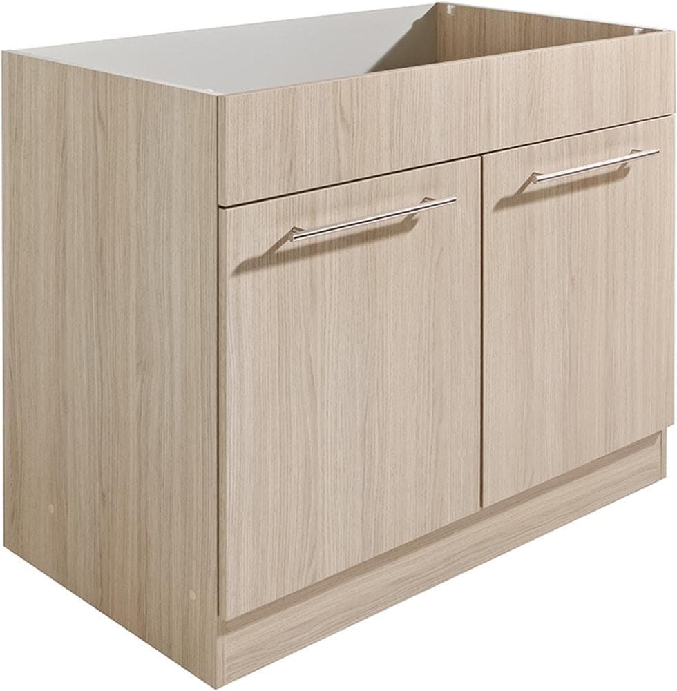 Wiho-Küchen Spülenschrank Filo 100 cm Vicenza Eiche hell