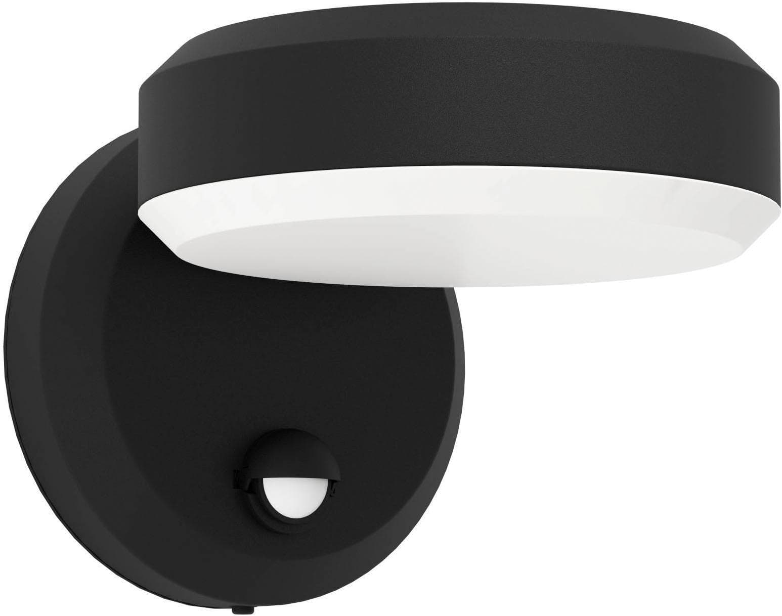 Moderne Wandleuchte in Schwarz und Weiß