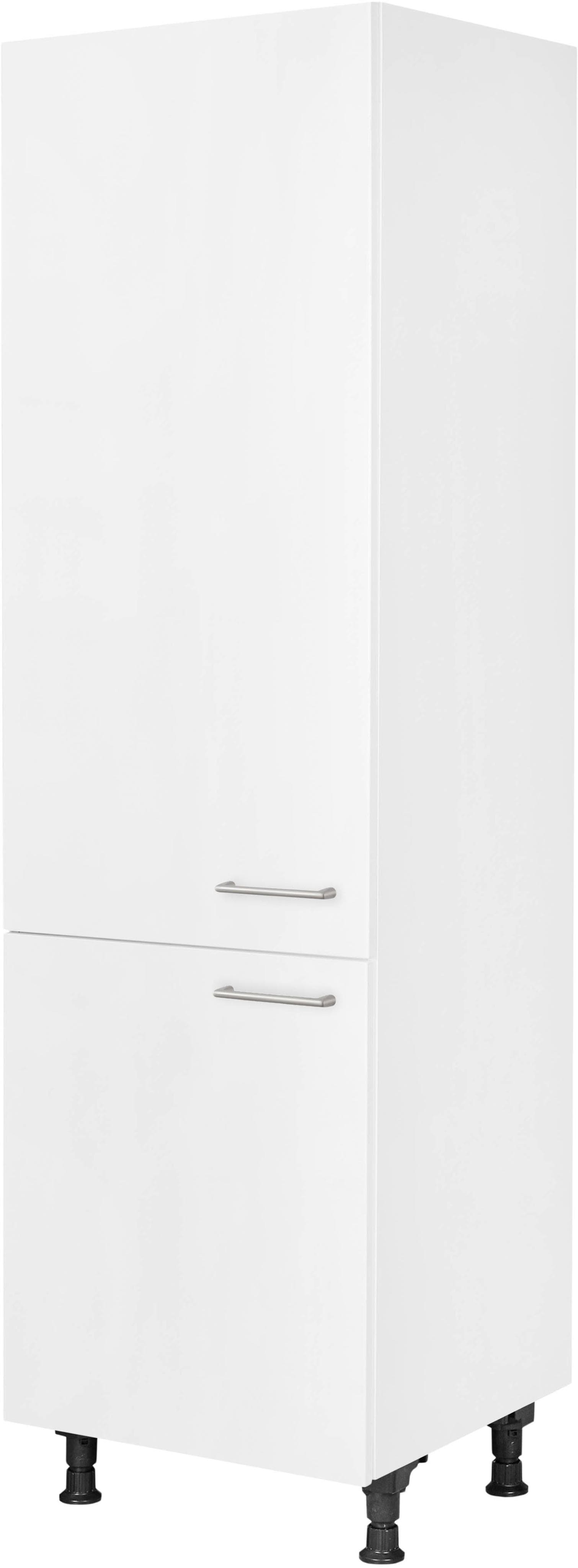 Kühlumbauschrank NOBILIA Laser Alpinweiß 60x216,6 cm