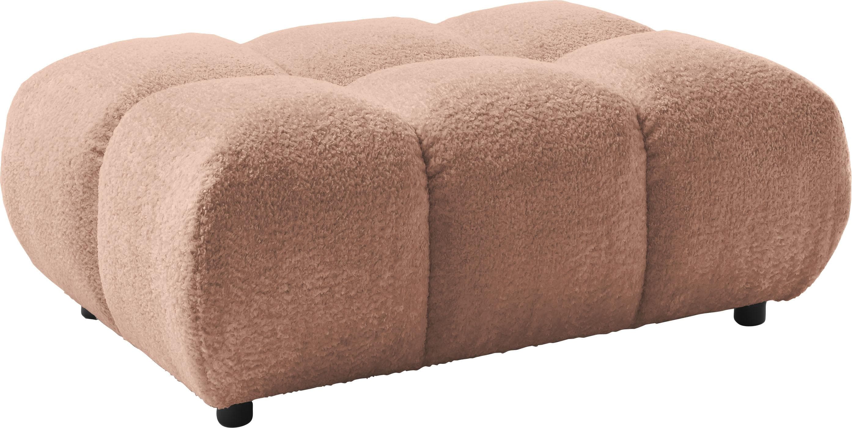 Polsterhocker HOME AFFAIRE Cozy Bubble Rosewood