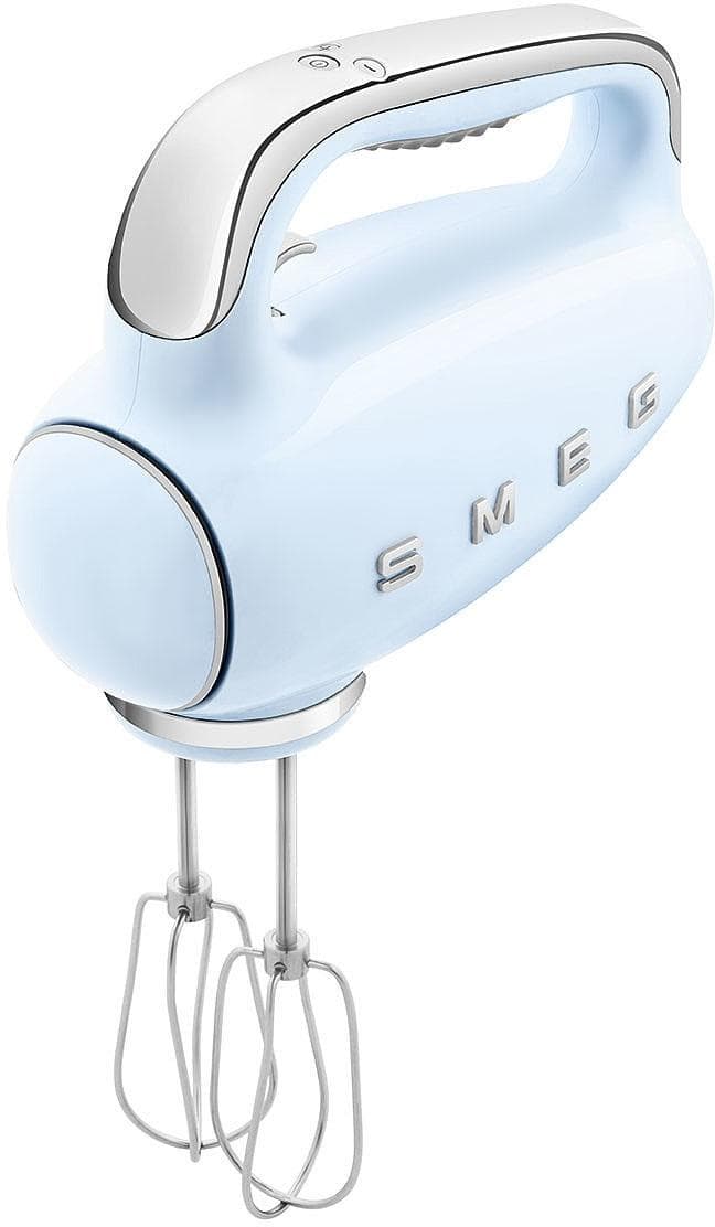 SMEG Handmixer Pastellblau mit 9 Geschwindigkeitsstufen