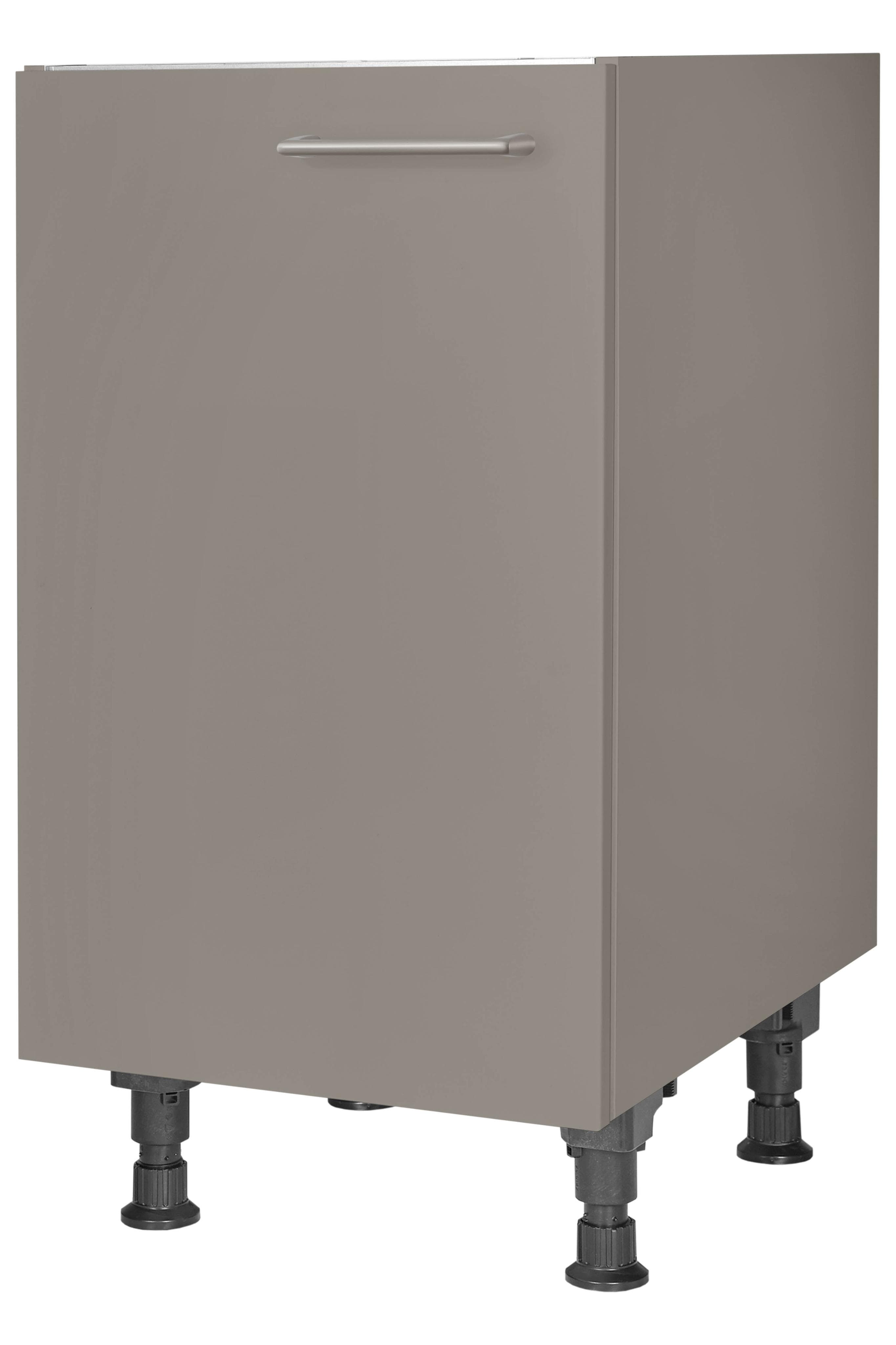 Spülenschrank NOBILIA Laser 45 cm Taupegrau