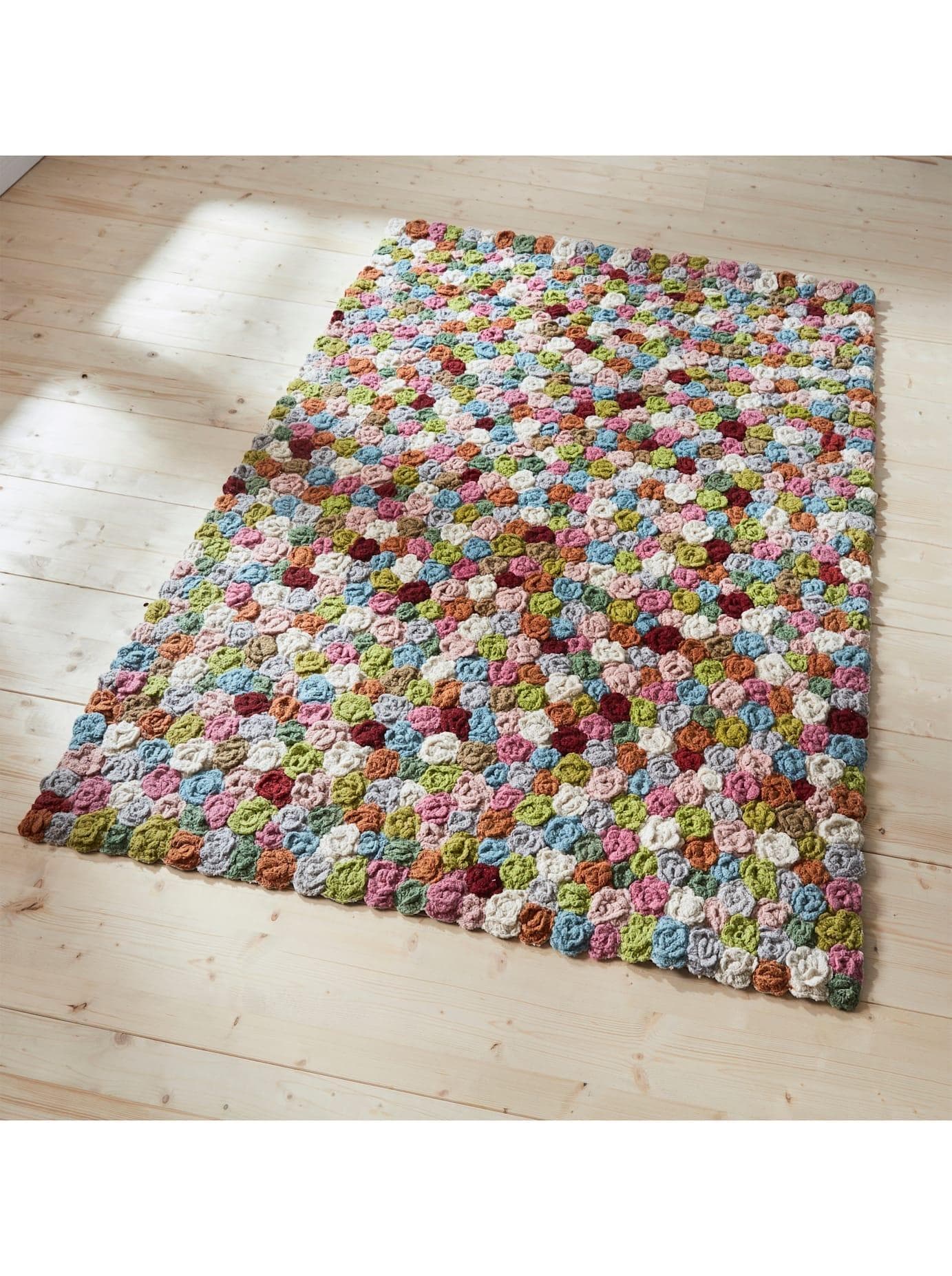 HEINE HOME Teppich Gr. 2 Bunt Wolle